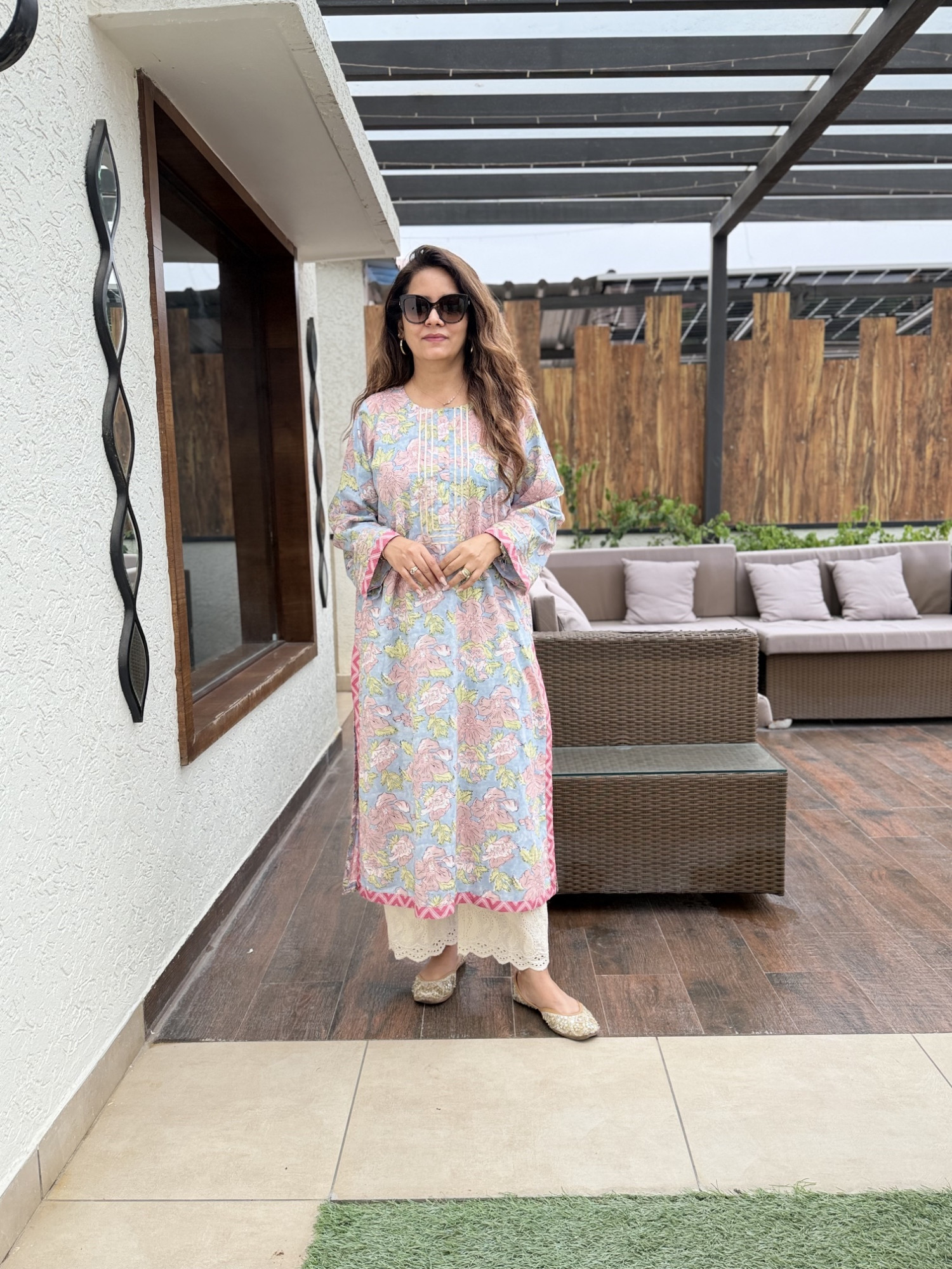 Gulnar Cotton Kurta