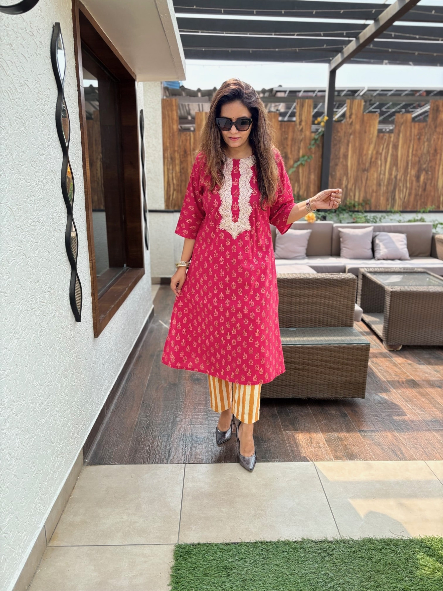 Sanjh Cotton Suit