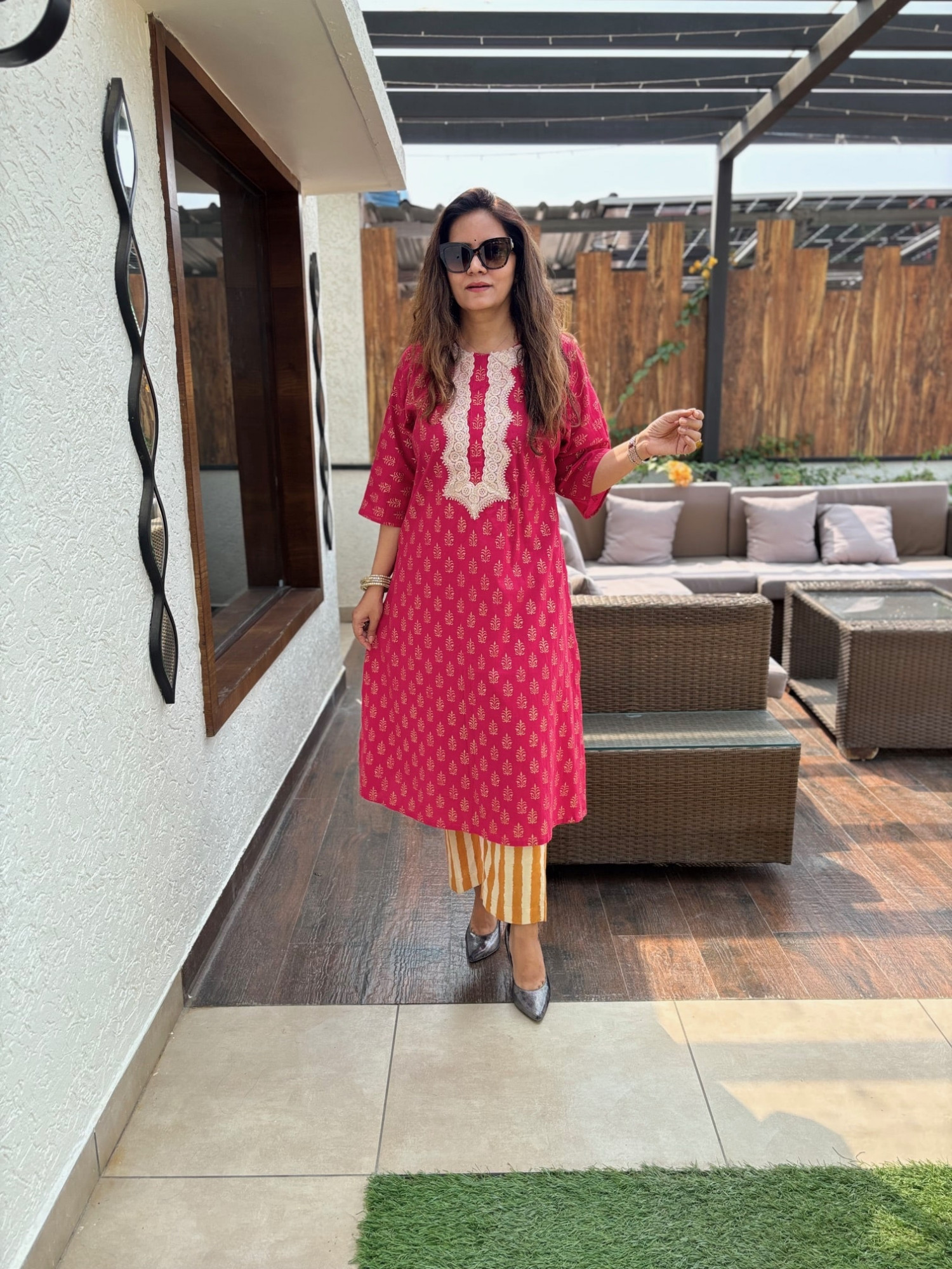 Sanjh Cotton Suit