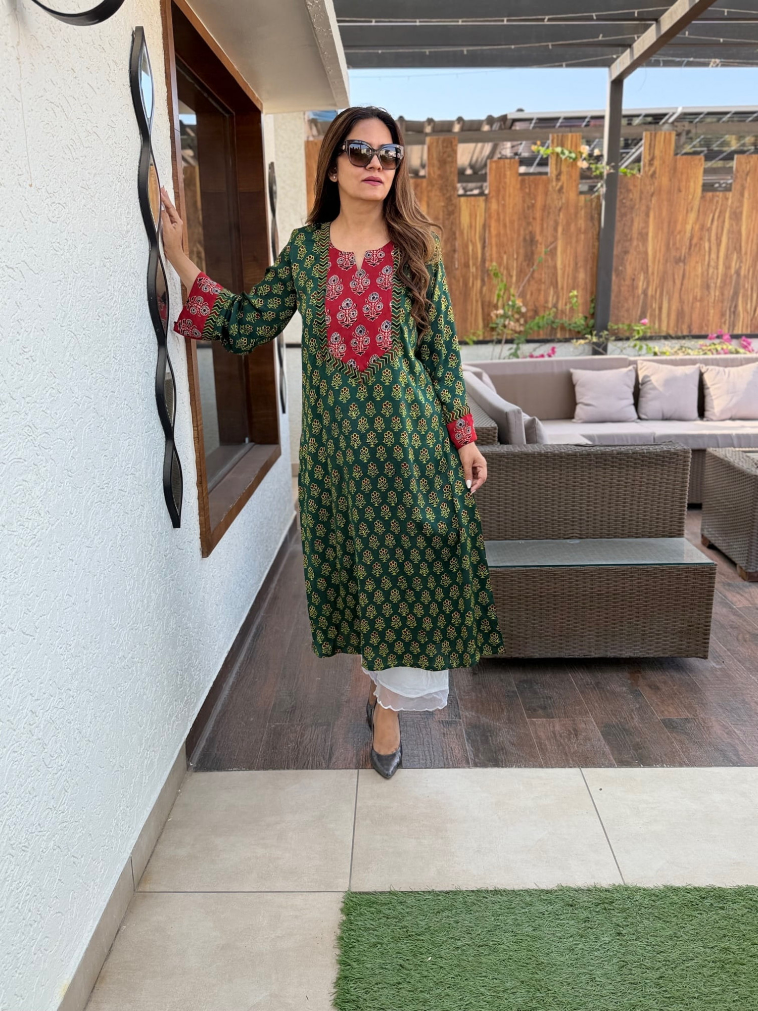 Muskan Modal Silk Kurta