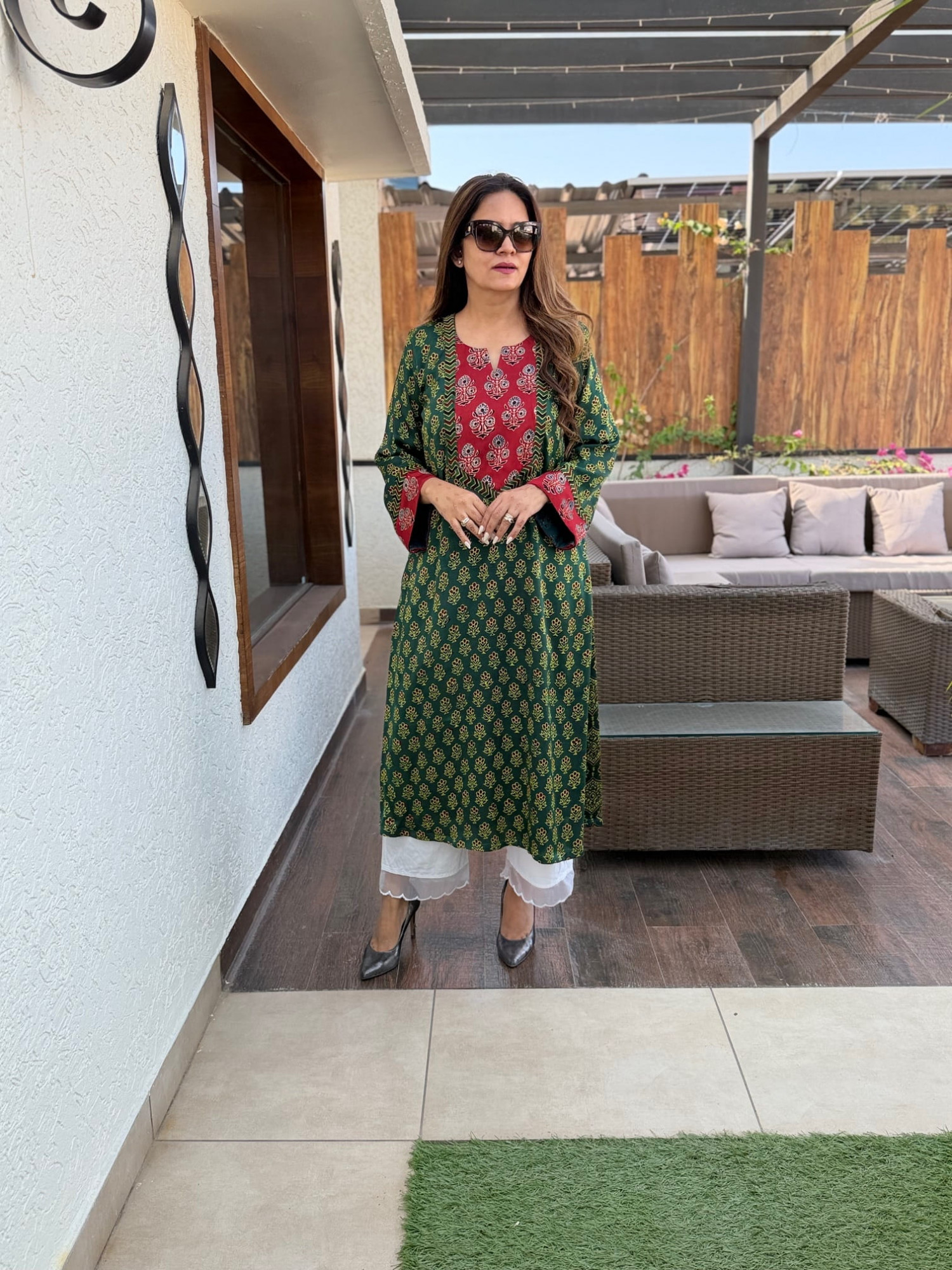 Muskan Modal Silk Kurta