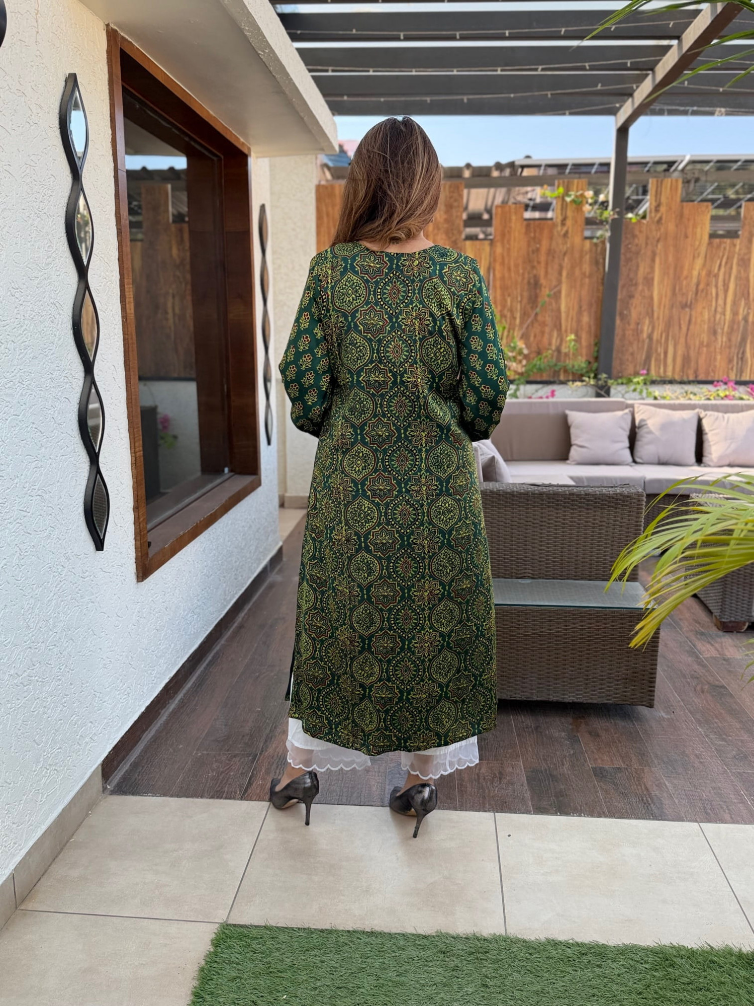 Muskan Modal Silk Kurta