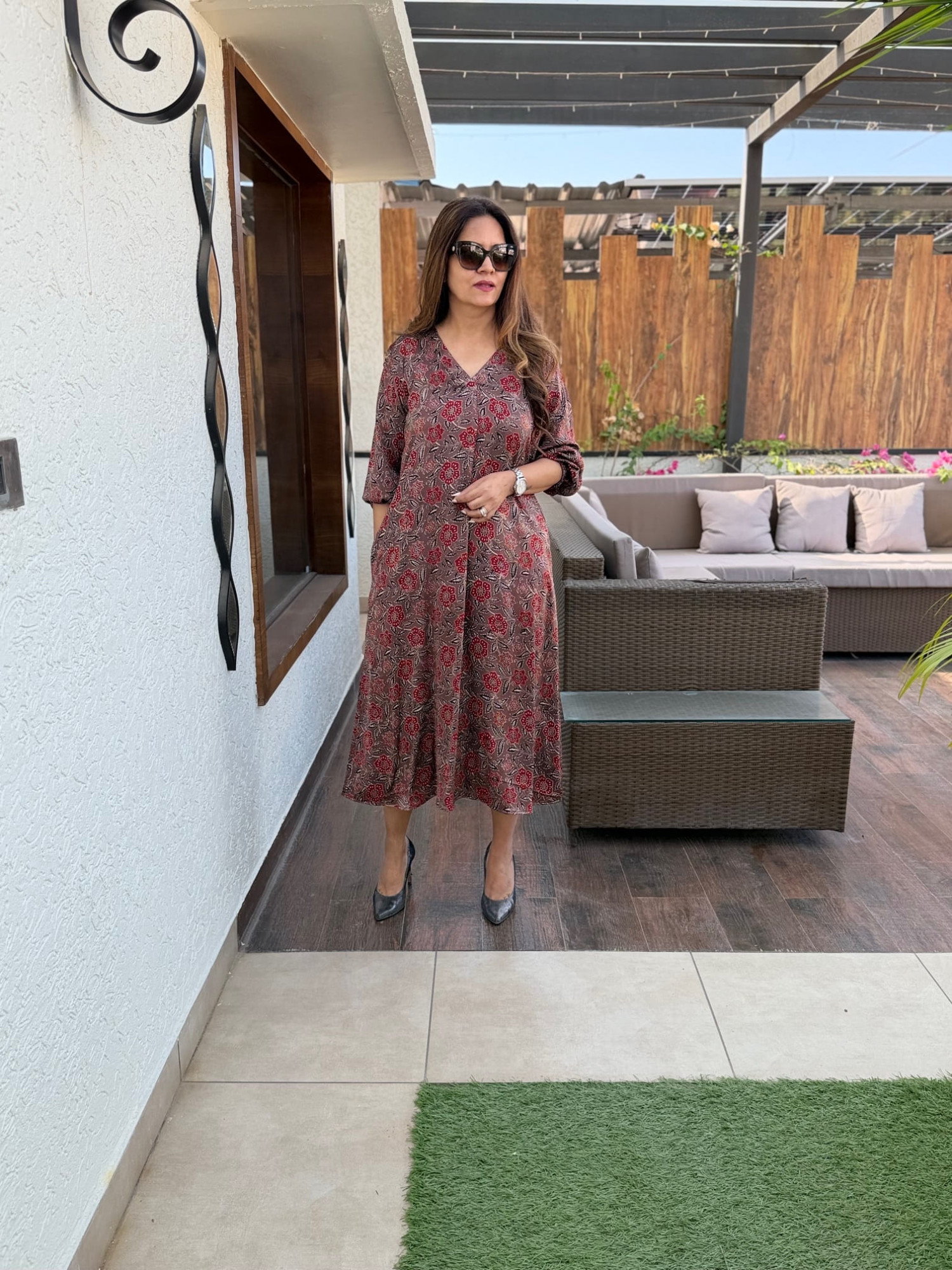 Navya Modal Silk Dress