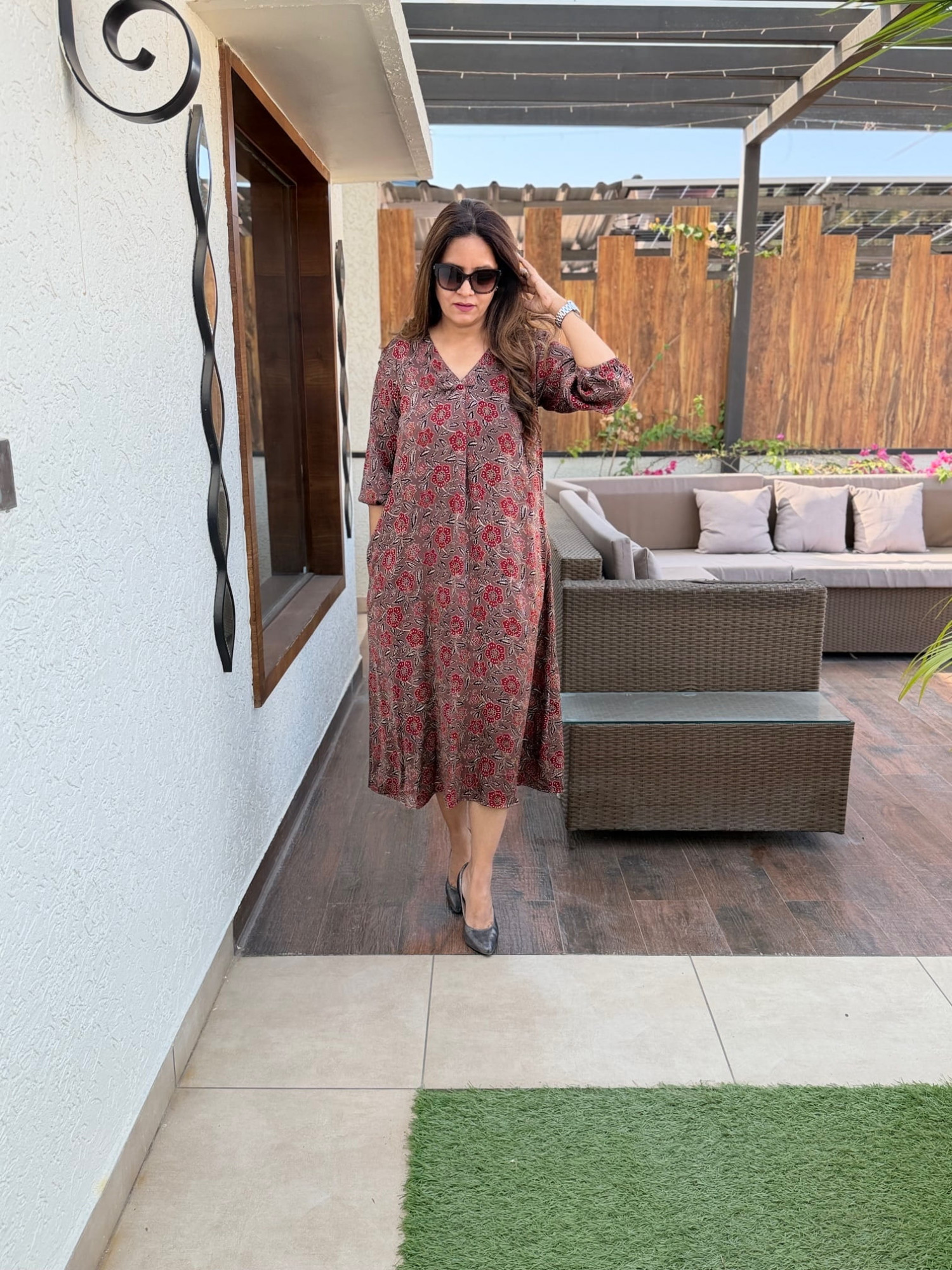 Navya Modal Silk Dress