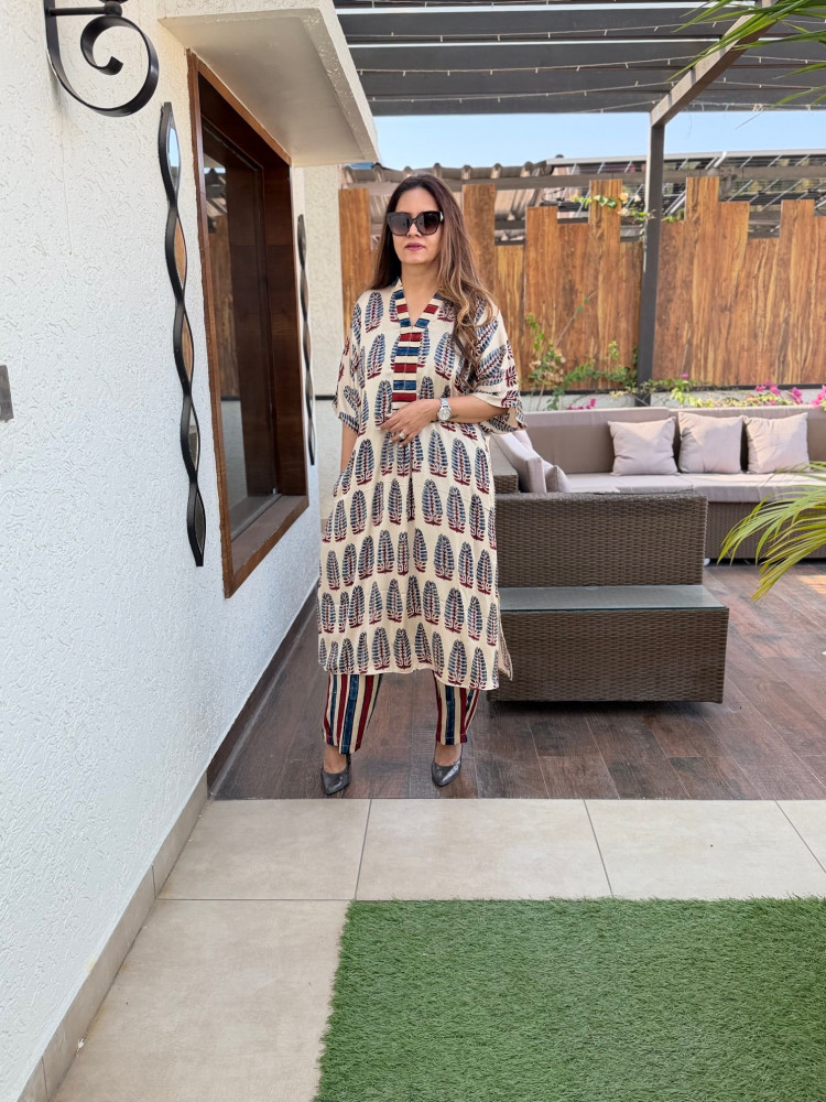 Image of Reshma Modal Silk Suit