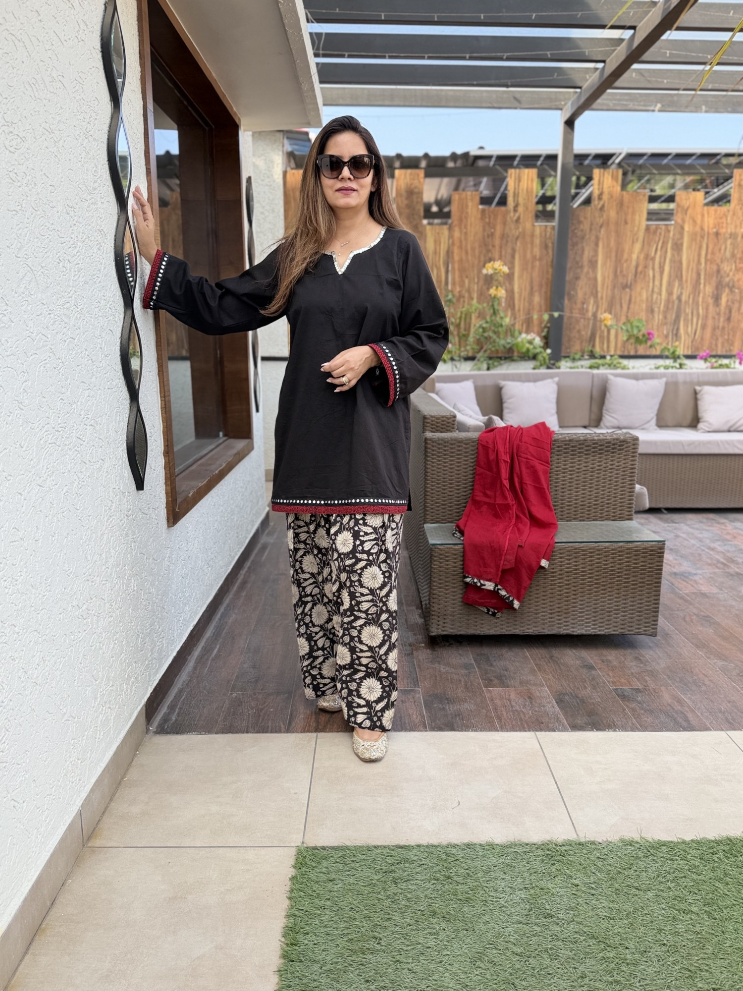 Hansika Cotton Suit