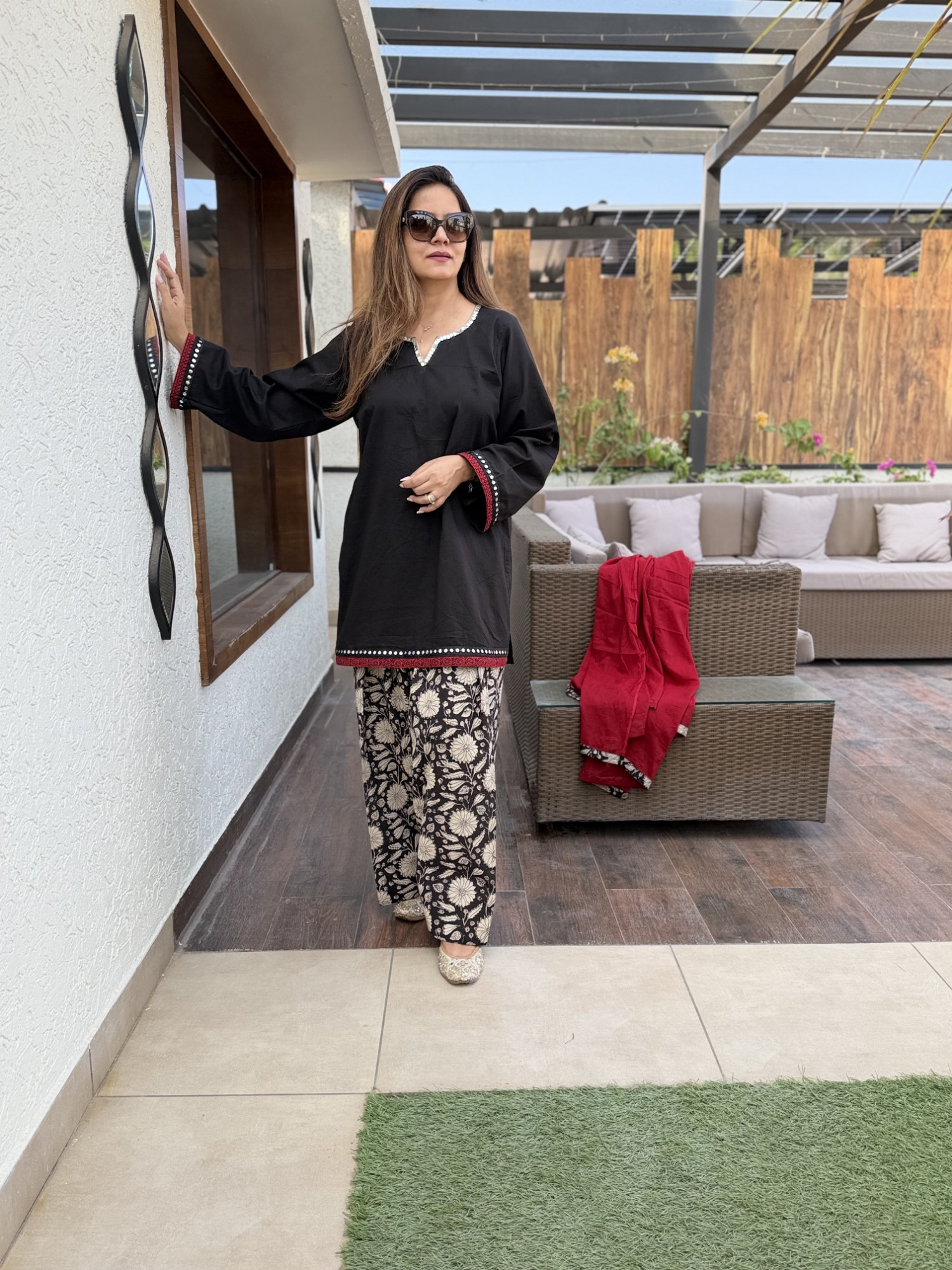 Hansika Cotton Suit