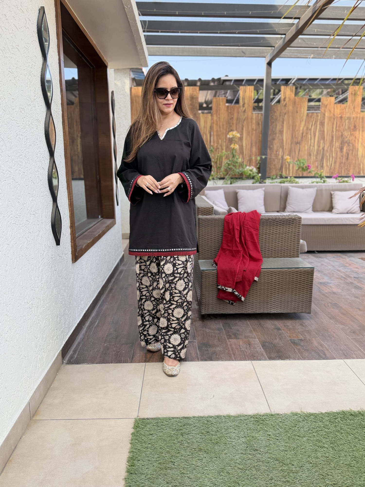 Hansika Cotton Suit
