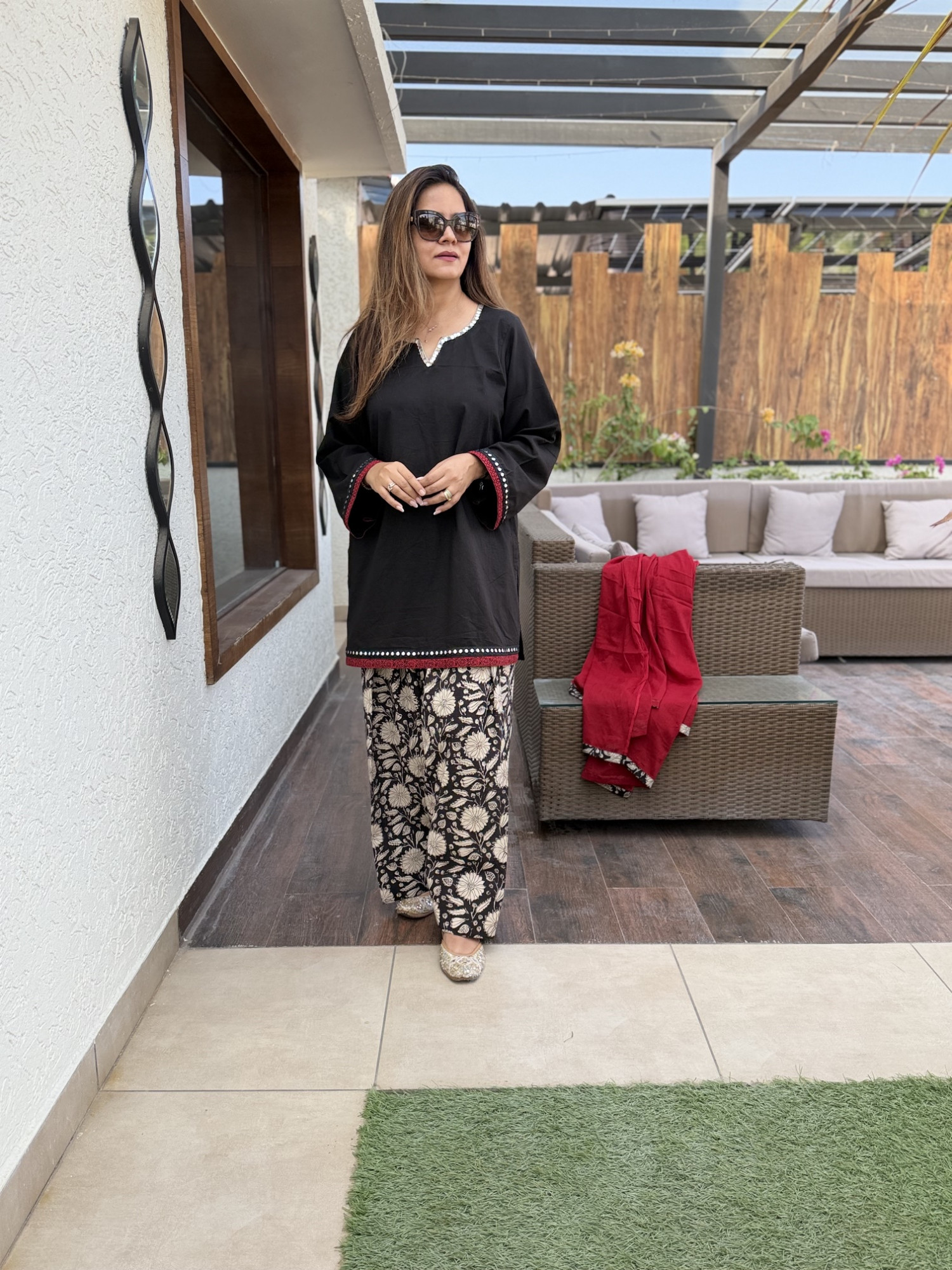 Hansika Cotton Suit