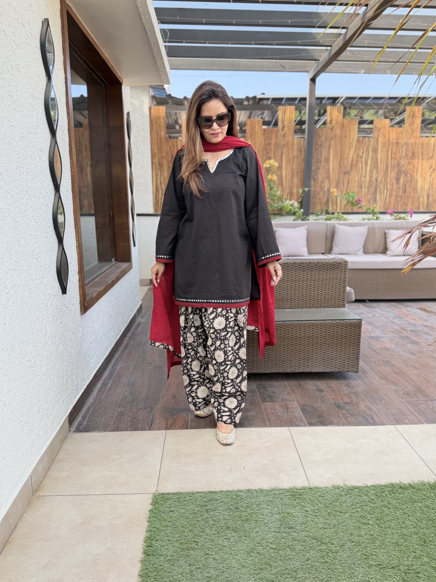 Hansika Cotton Suit