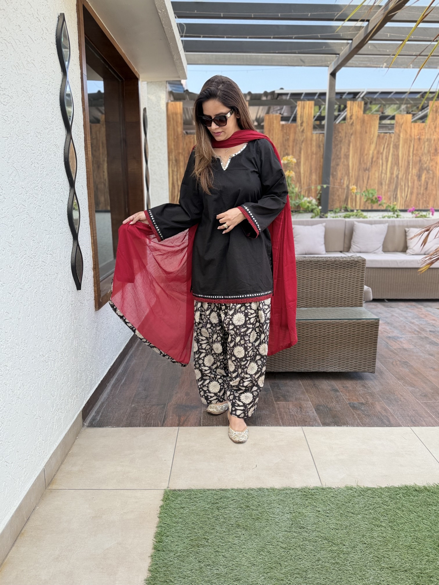 Hansika Cotton Suit