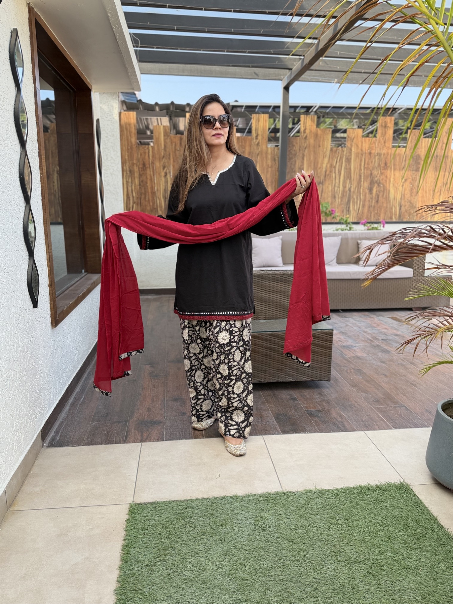 Hansika Cotton Suit