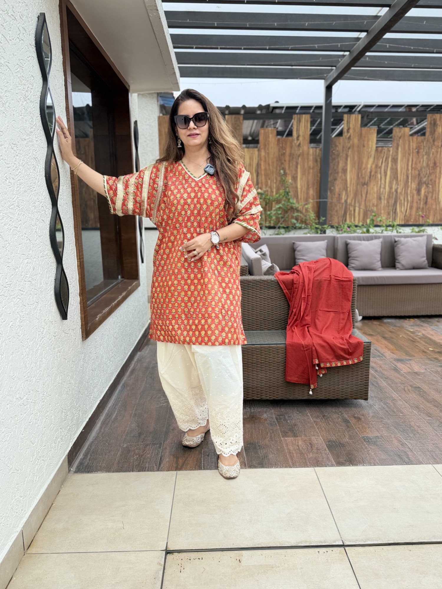 Gulabri Cotton Suit