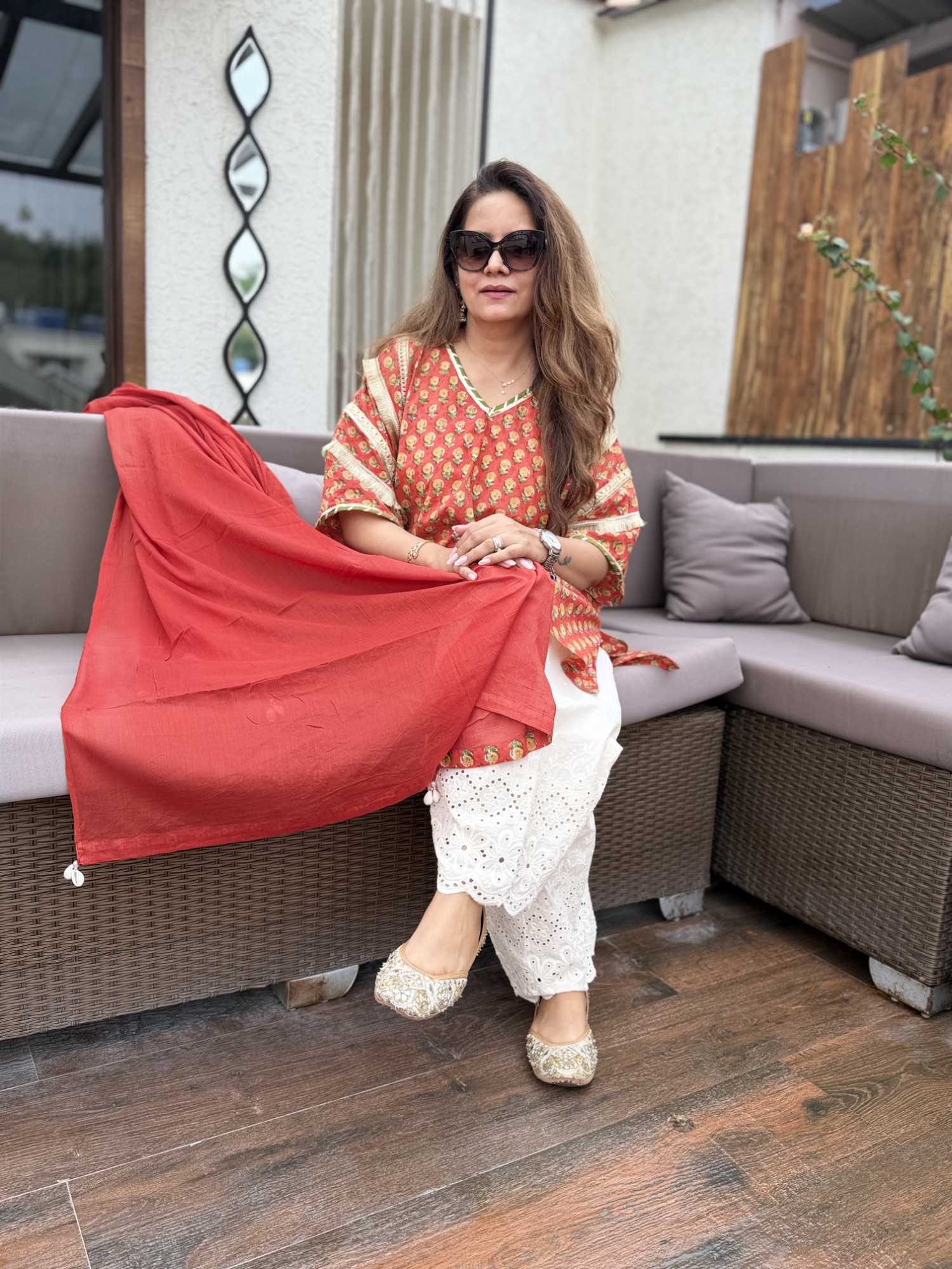 Gulabri Cotton Suit