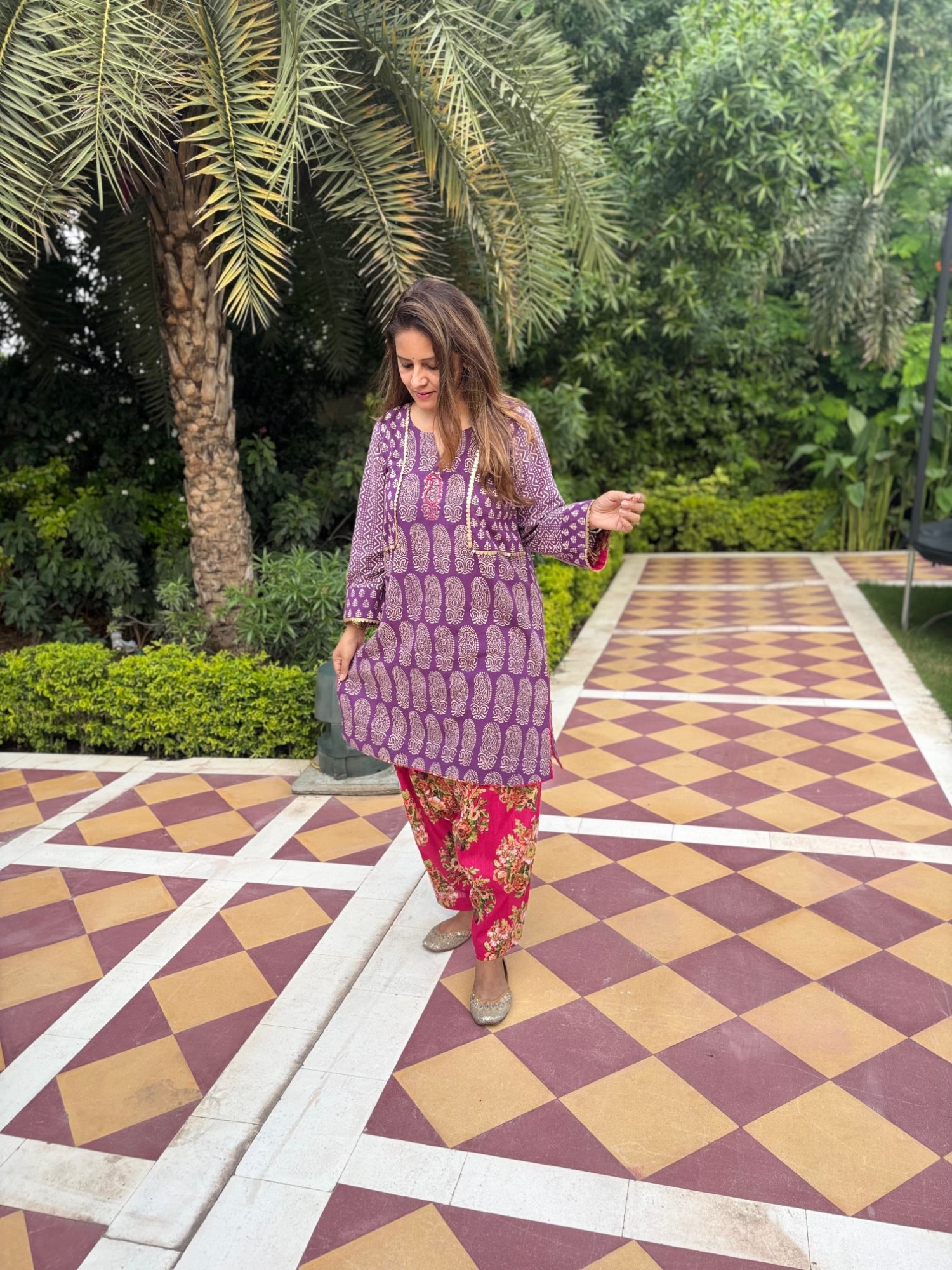 Mallika Cotton Suit