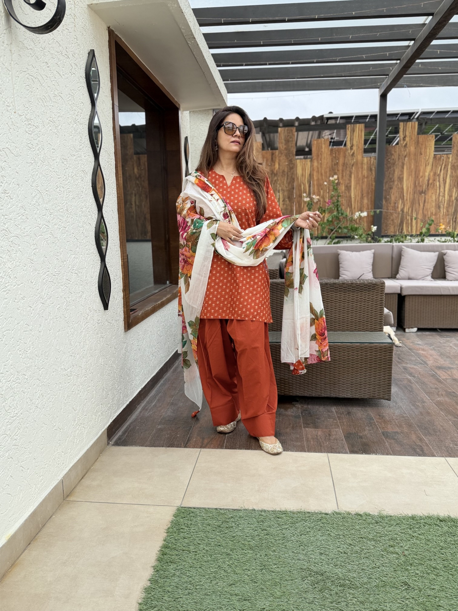 Satrangi Cotton Suit
