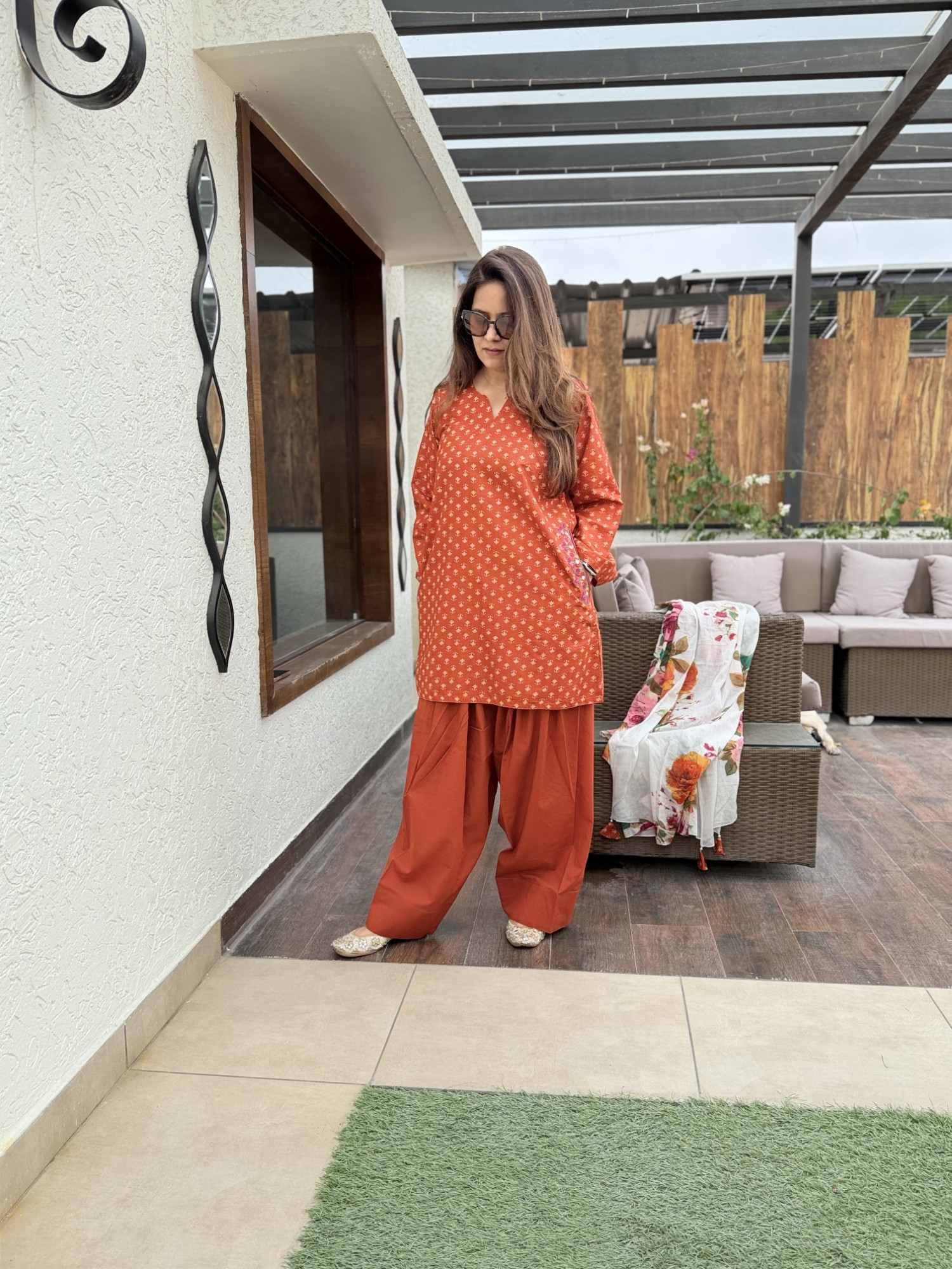 Satrangi Cotton Suit