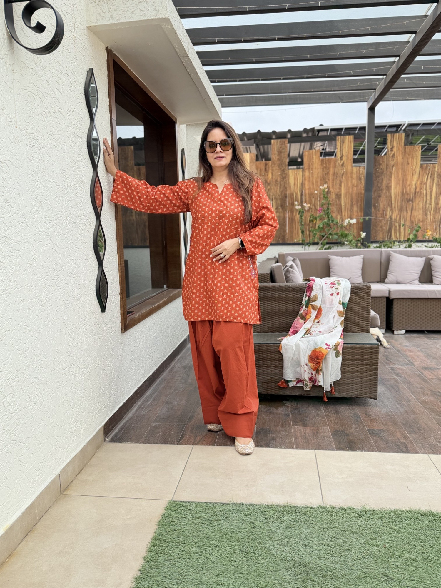 Satrangi Cotton Suit