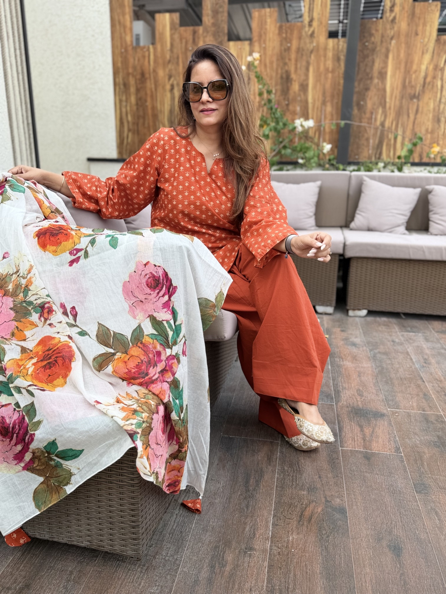 Satrangi Cotton Suit