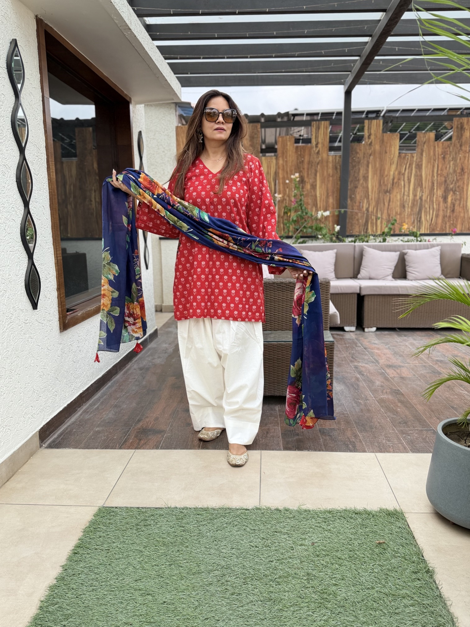 Noor Mahal Cotton Suit
