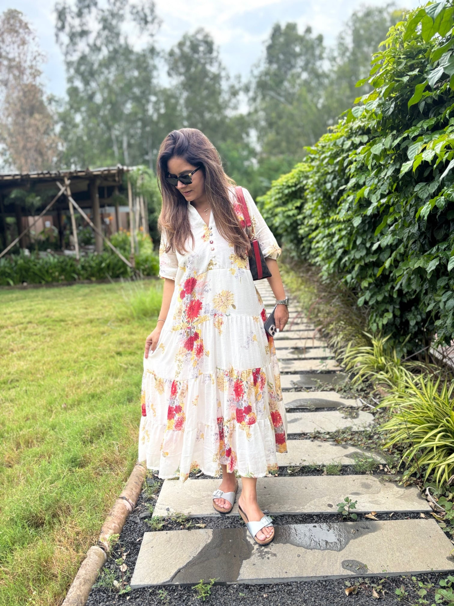 Anushka Floral Dress