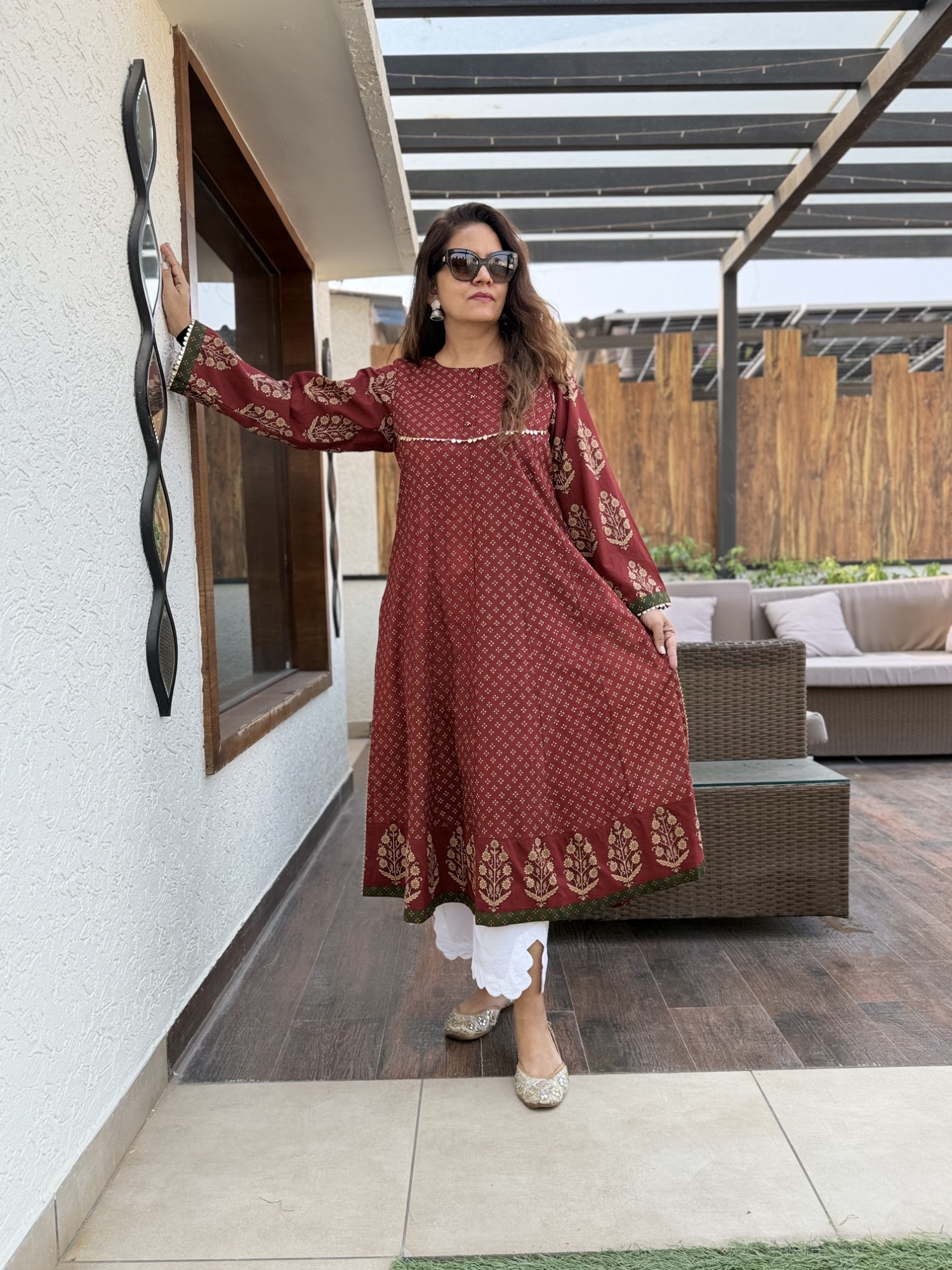 Vasudha Cotton Anarkali