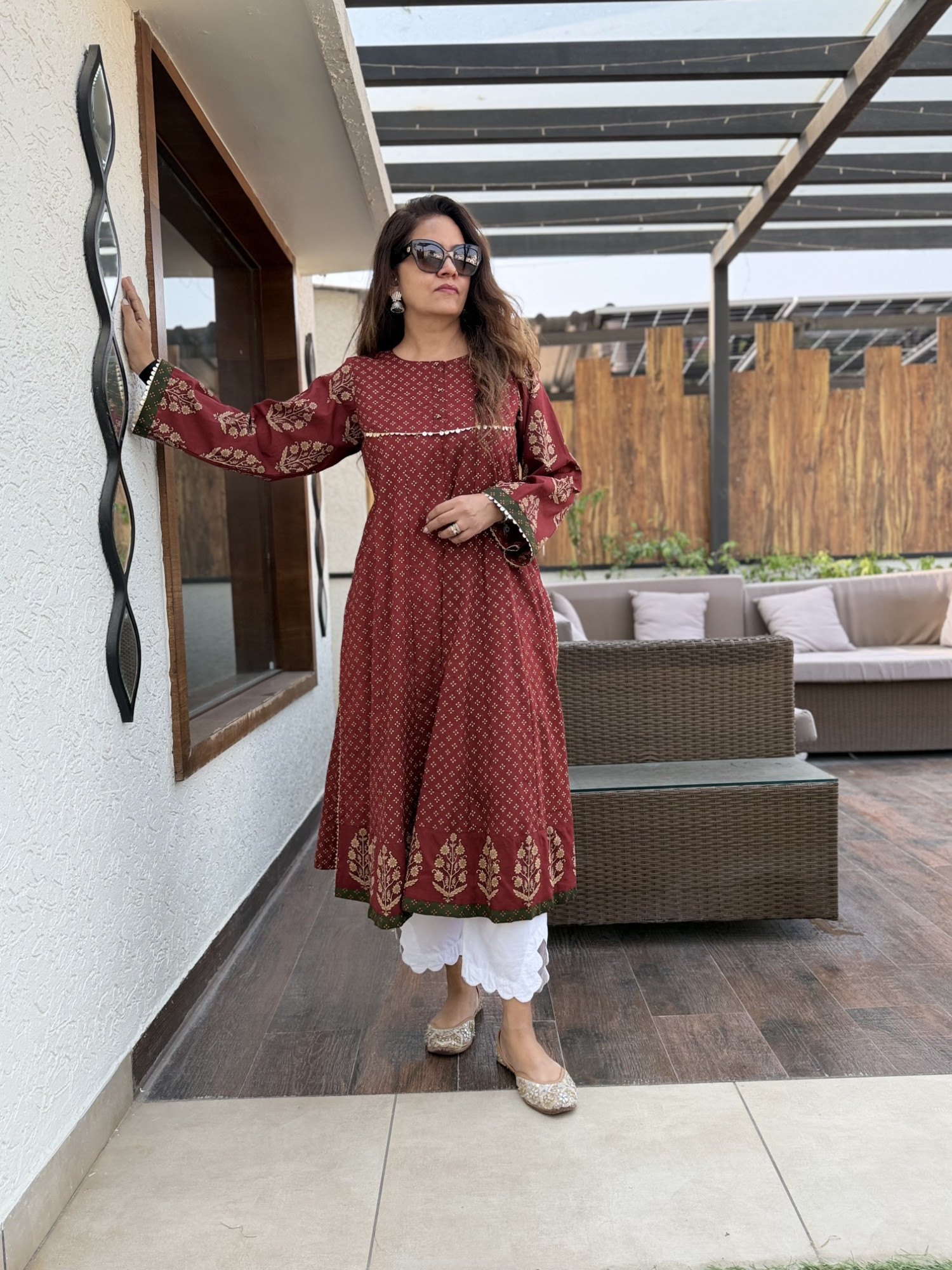 Vasudha Cotton Anarkali