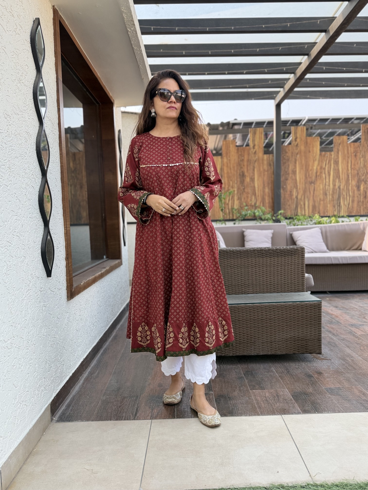 Vasudha Cotton Anarkali