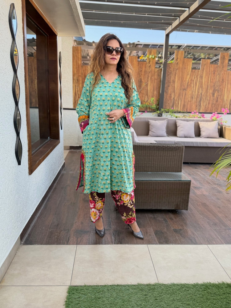 Image of Indira Cotton Suit