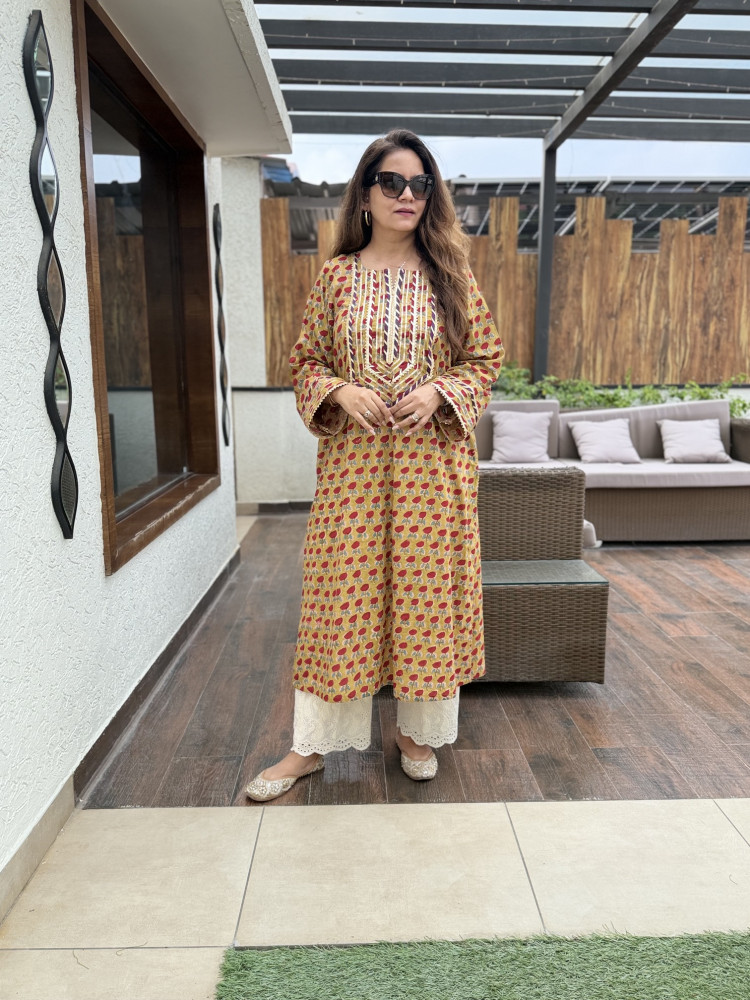 Image of Kiran Cotton Kurta