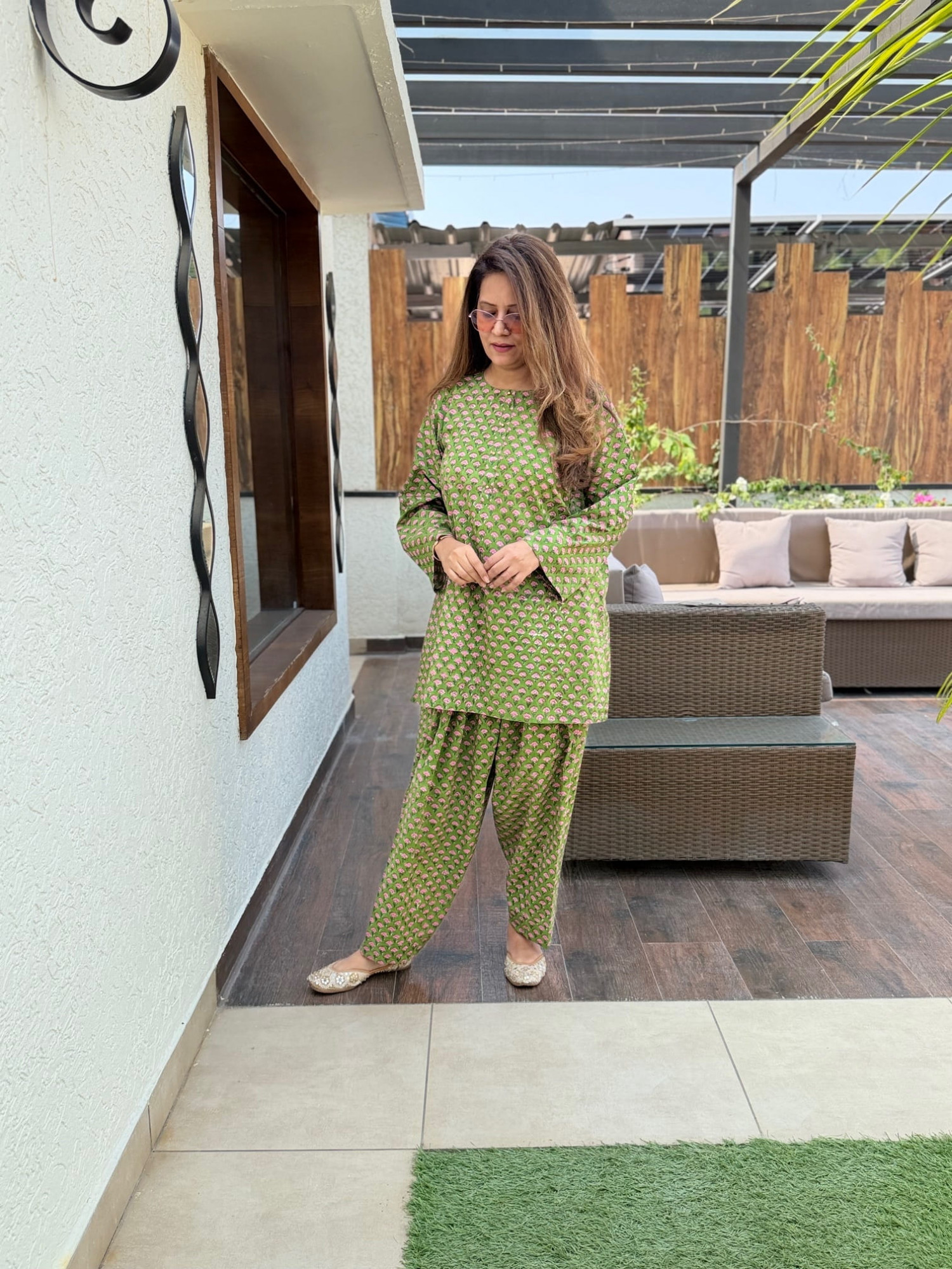 Petal Cotton Co-ord Set