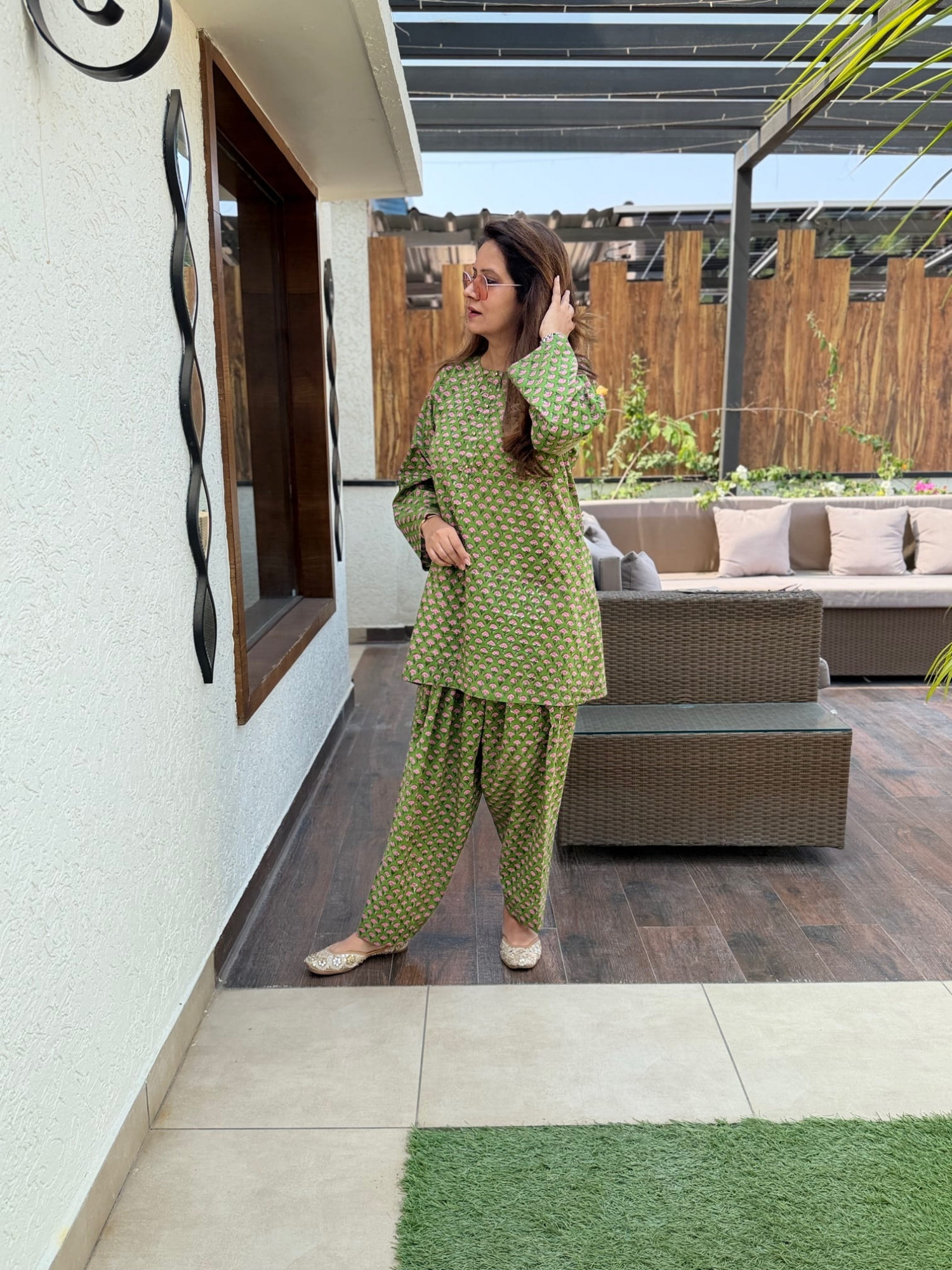 Petal Cotton Co-ord Set