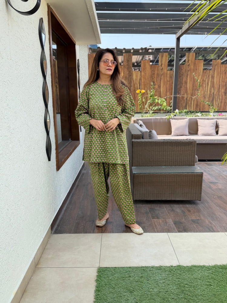 Image of Petal Cotton Co-ord Set