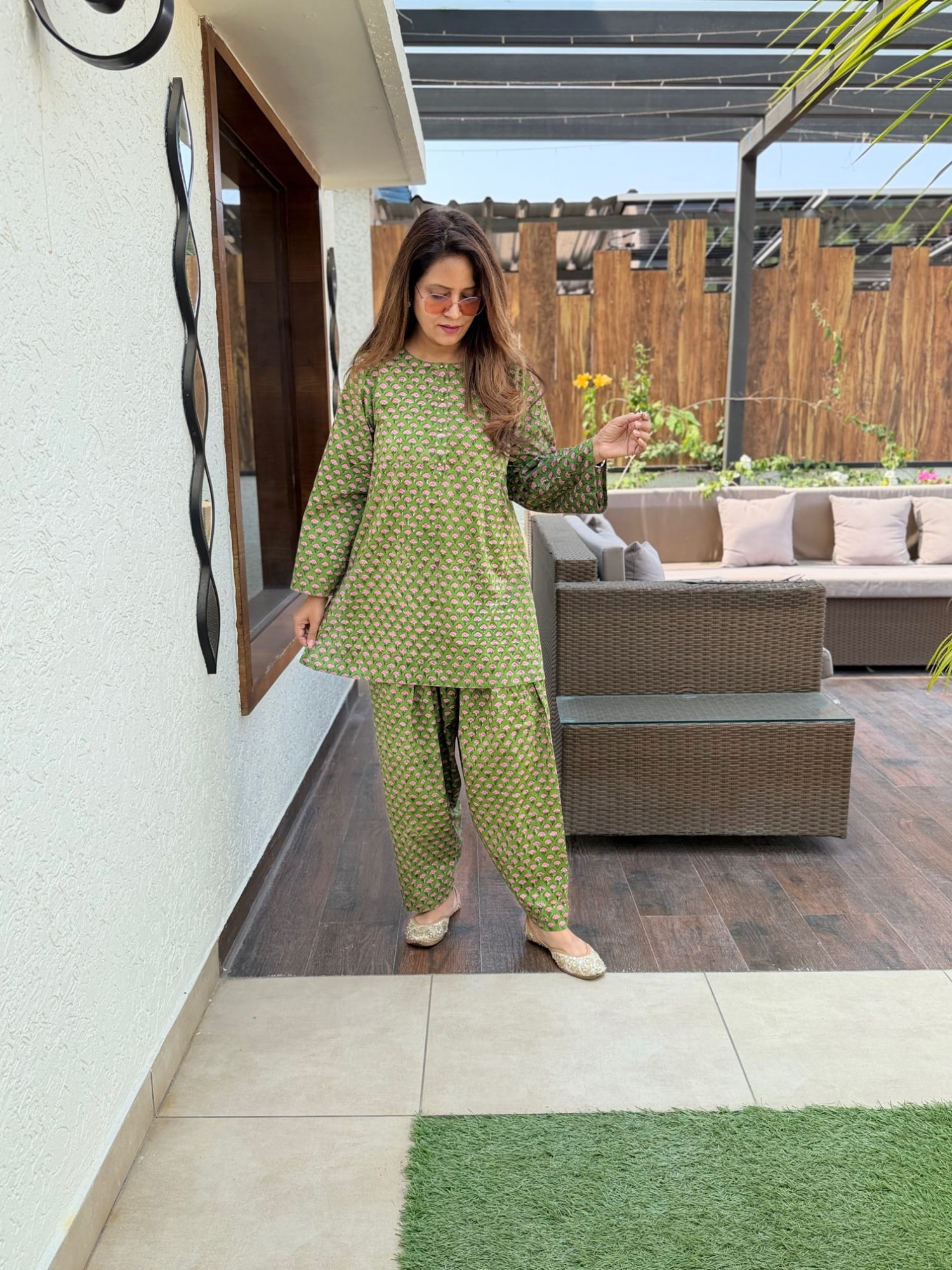 Petal Cotton Co-ord Set