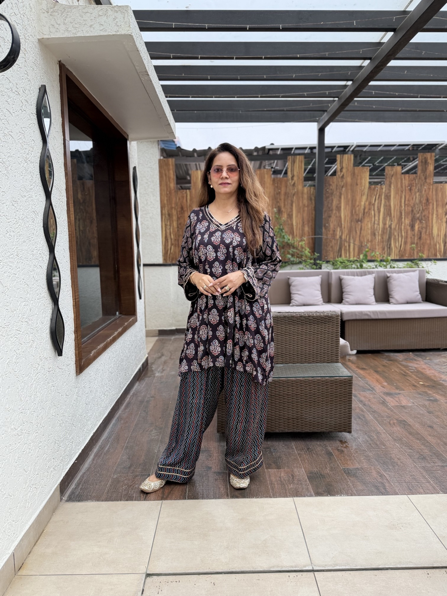Amaya Modal Silk Suit