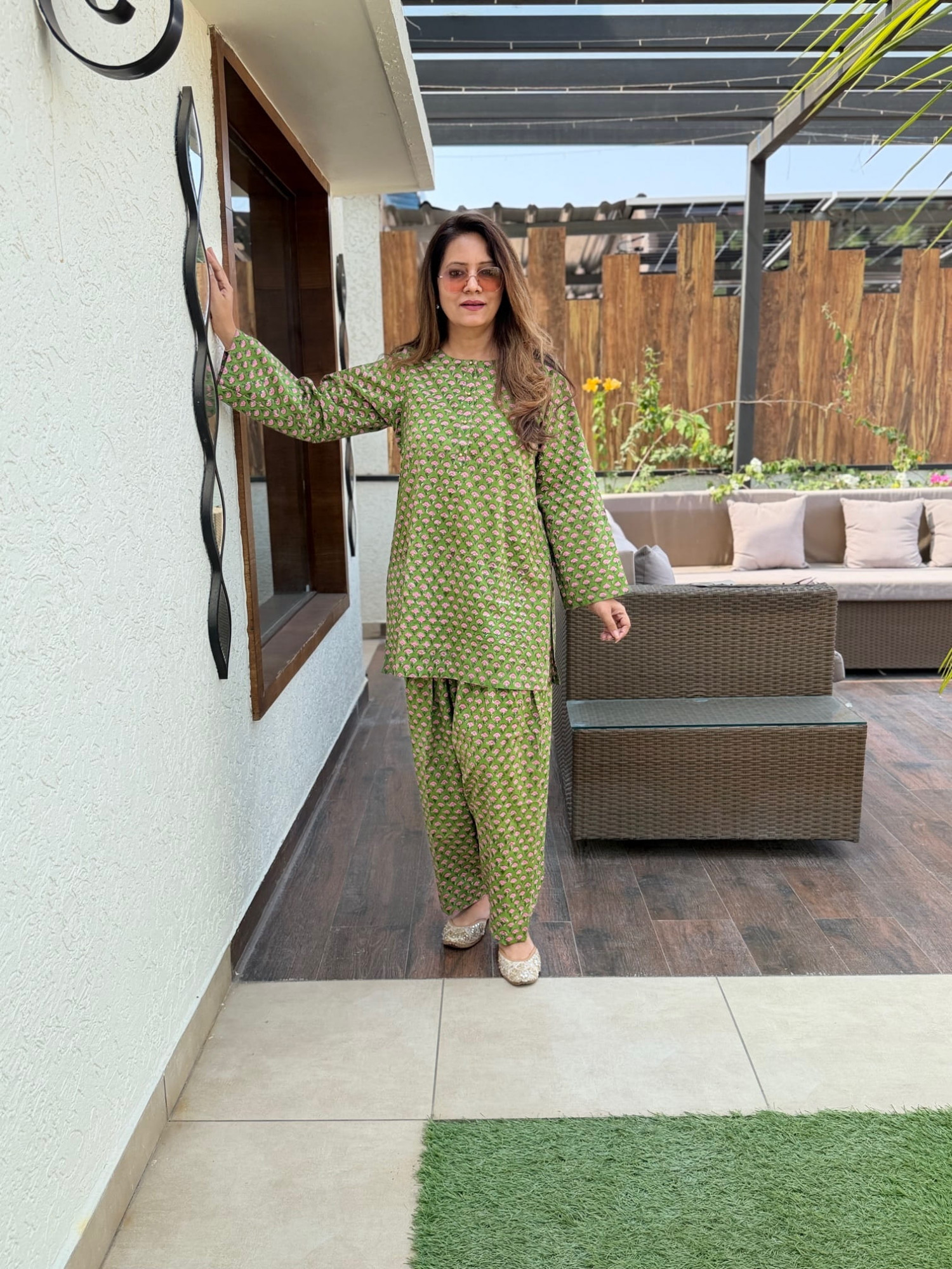 Petal Cotton Co-ord Set