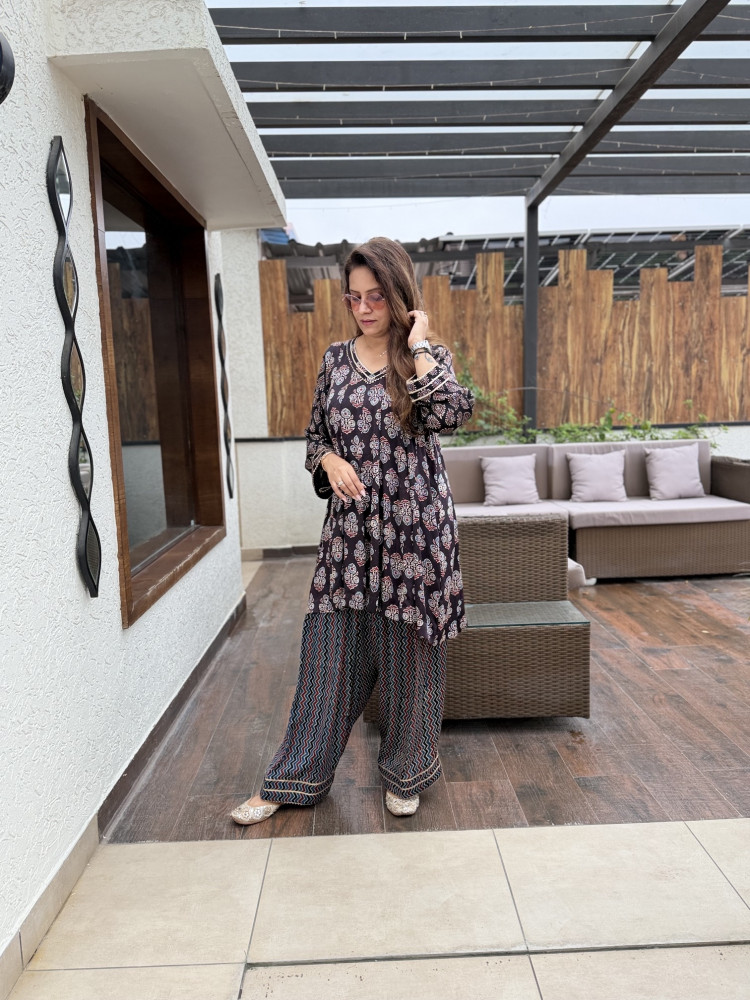 Image of Amaya Modal Silk Suit