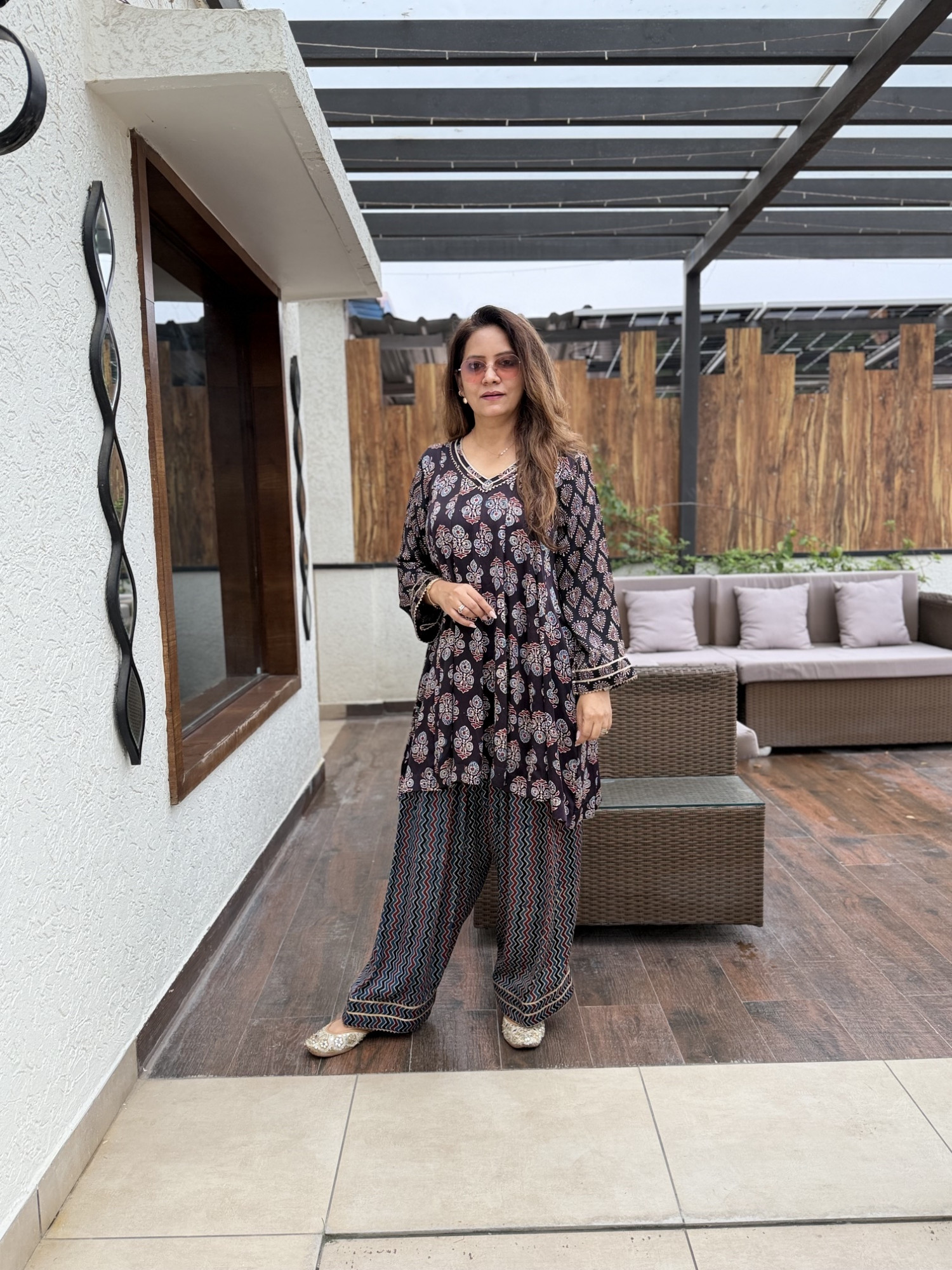 Amaya Modal Silk Suit