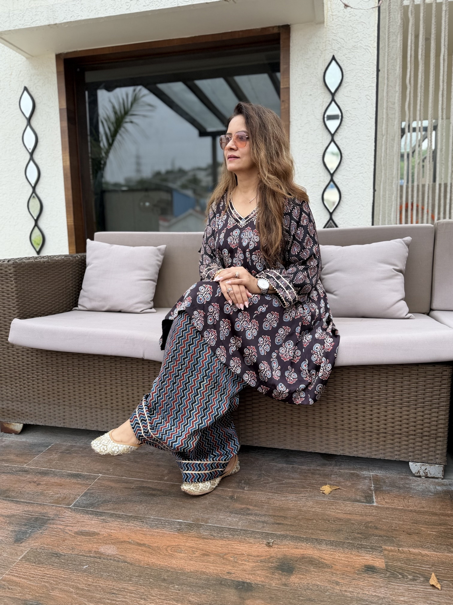 Amaya Modal Silk Suit