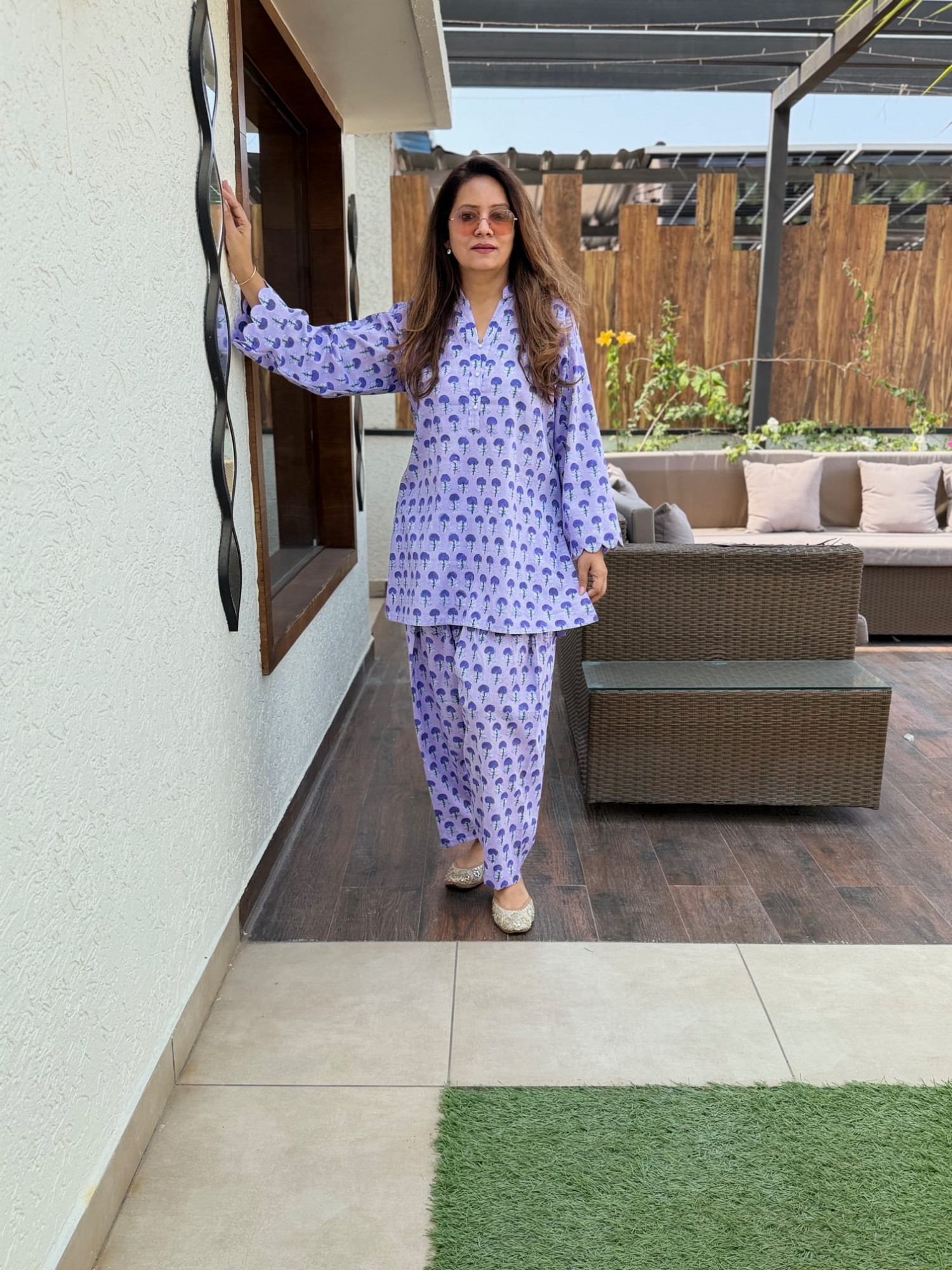 Grace Cotton Co-ord Set