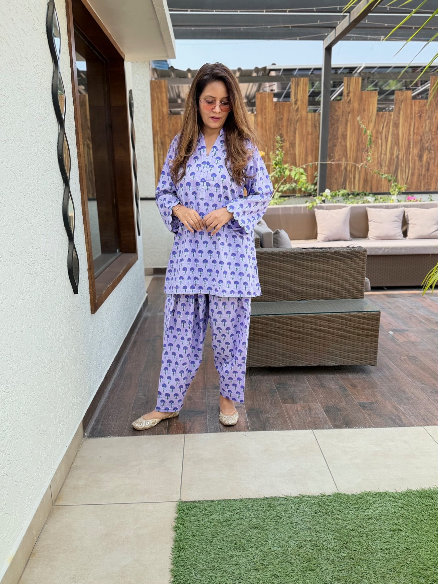 Grace Cotton Co-ord Set