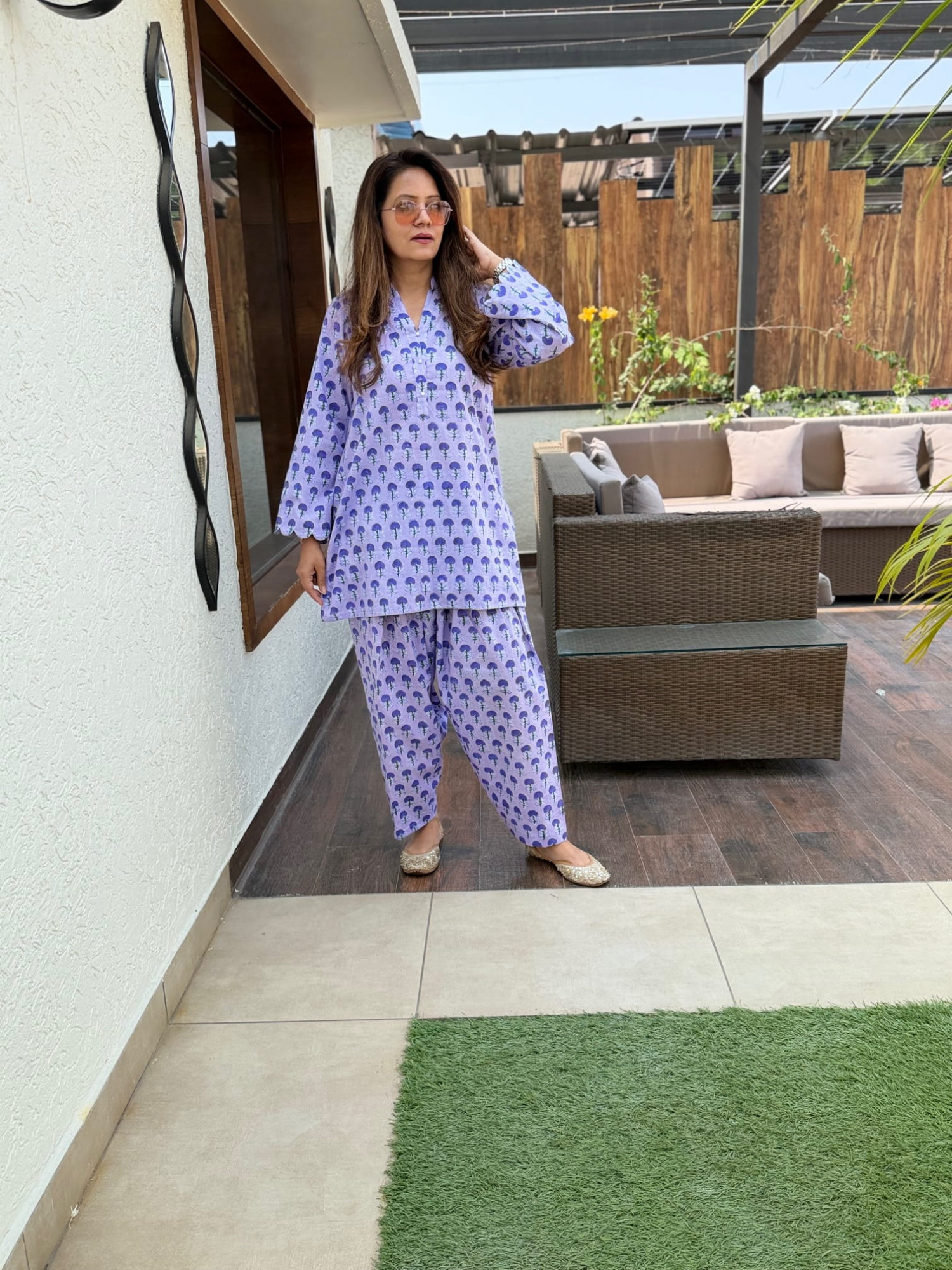 Grace Cotton Co-ord Set