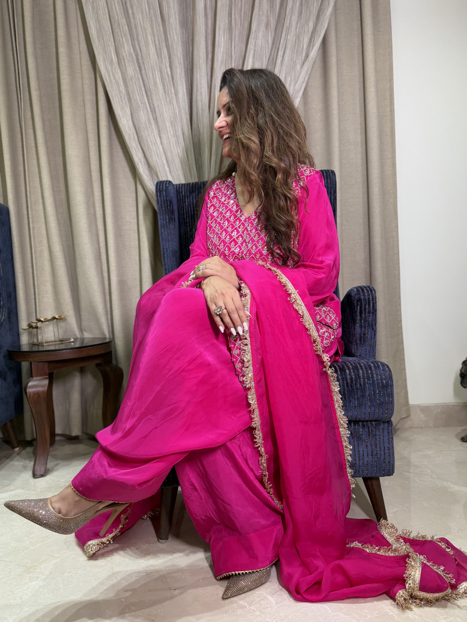 Shagun Silk Farshi Suit