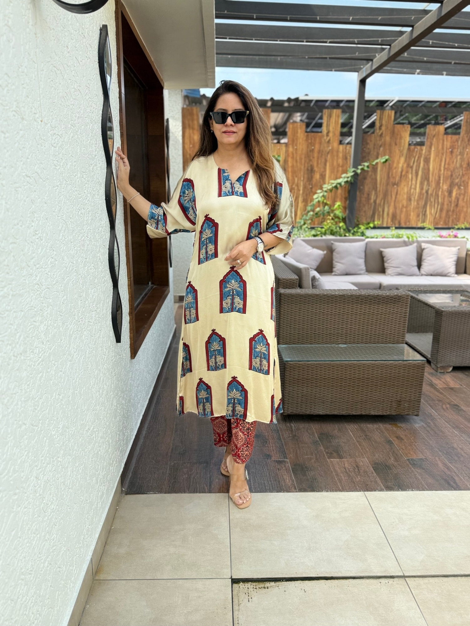 Modal Silk Co-ord Set