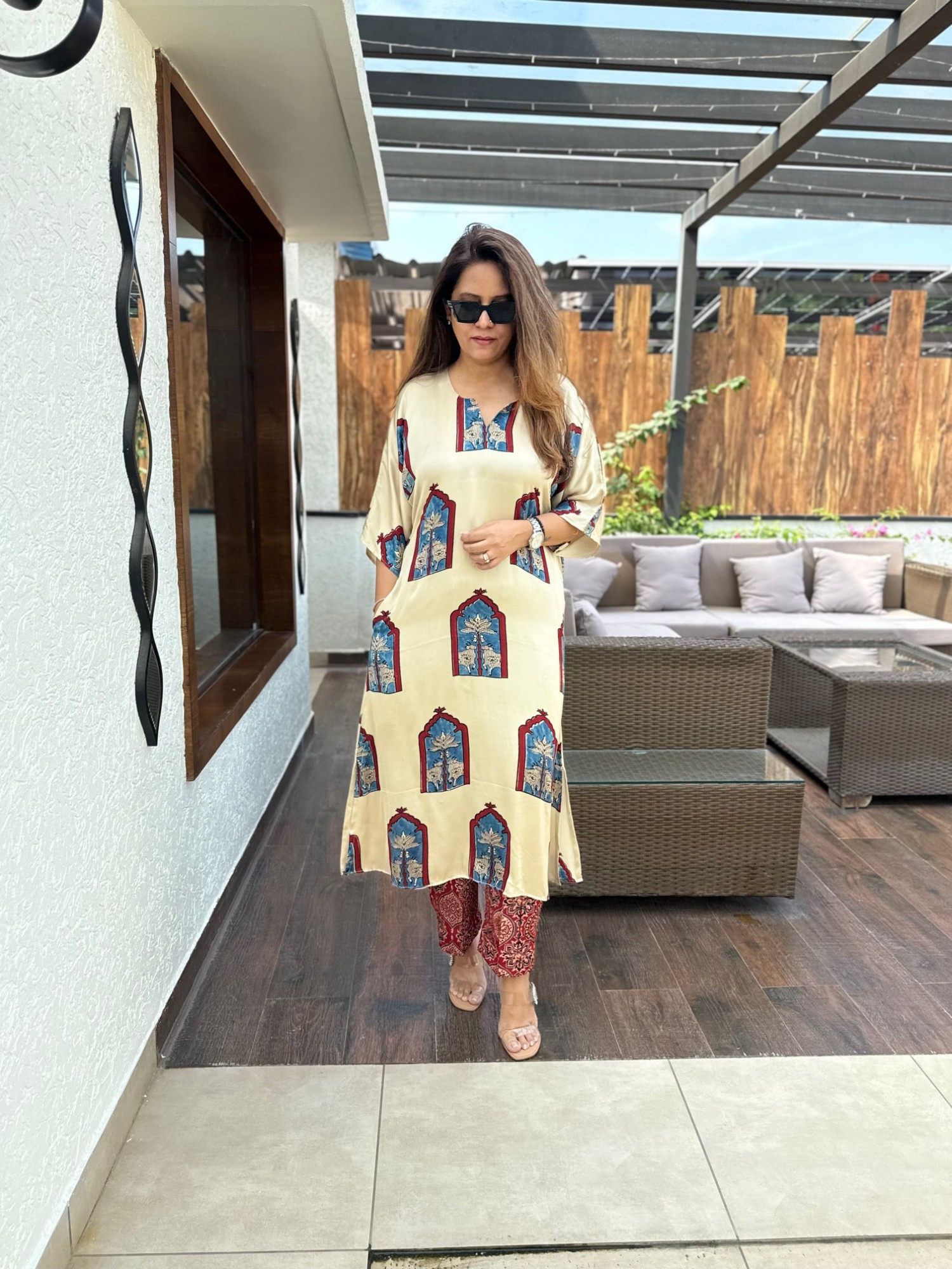 Modal Silk Co-ord Set
