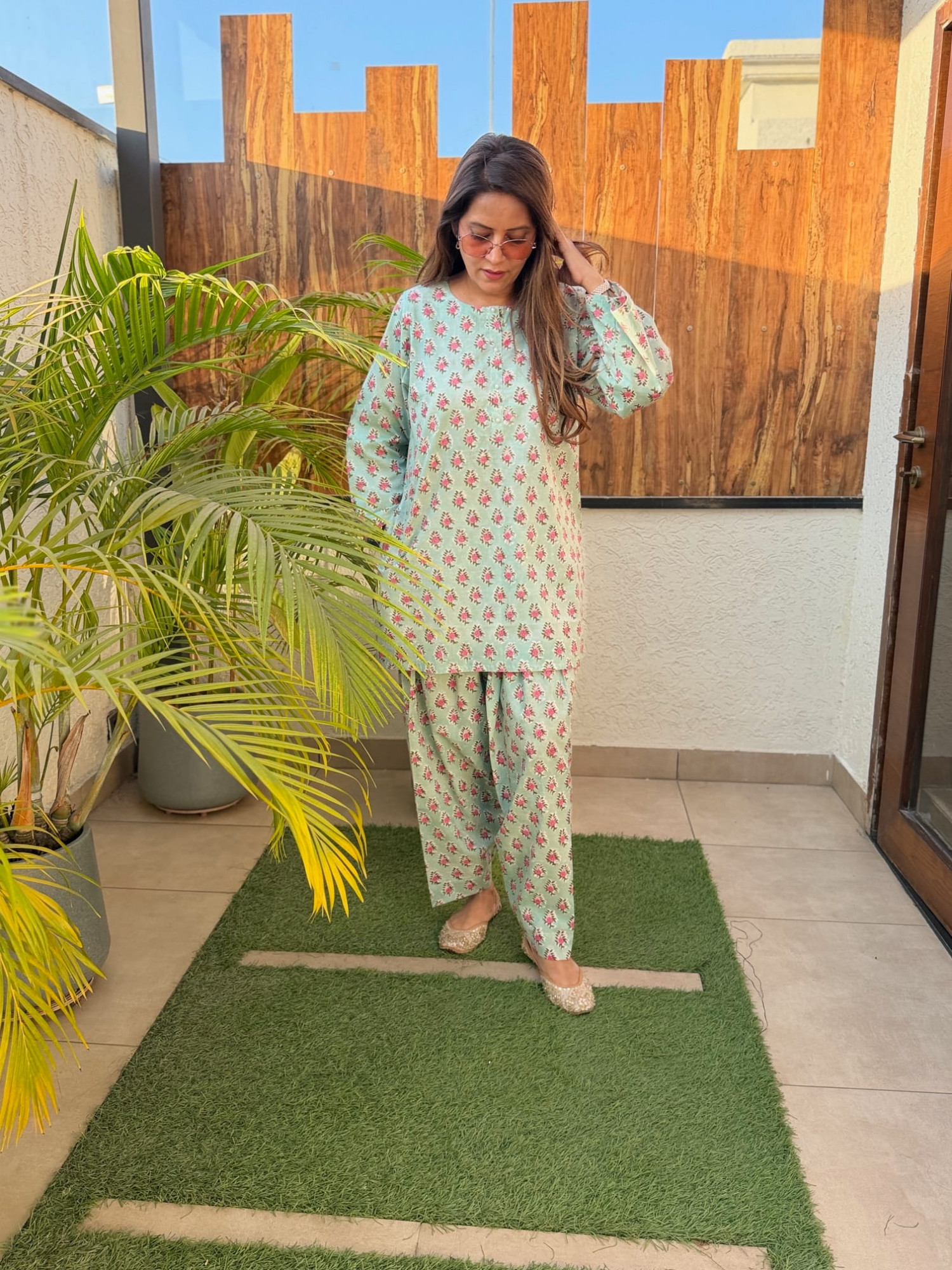 Teena Cotton Co-ord Set