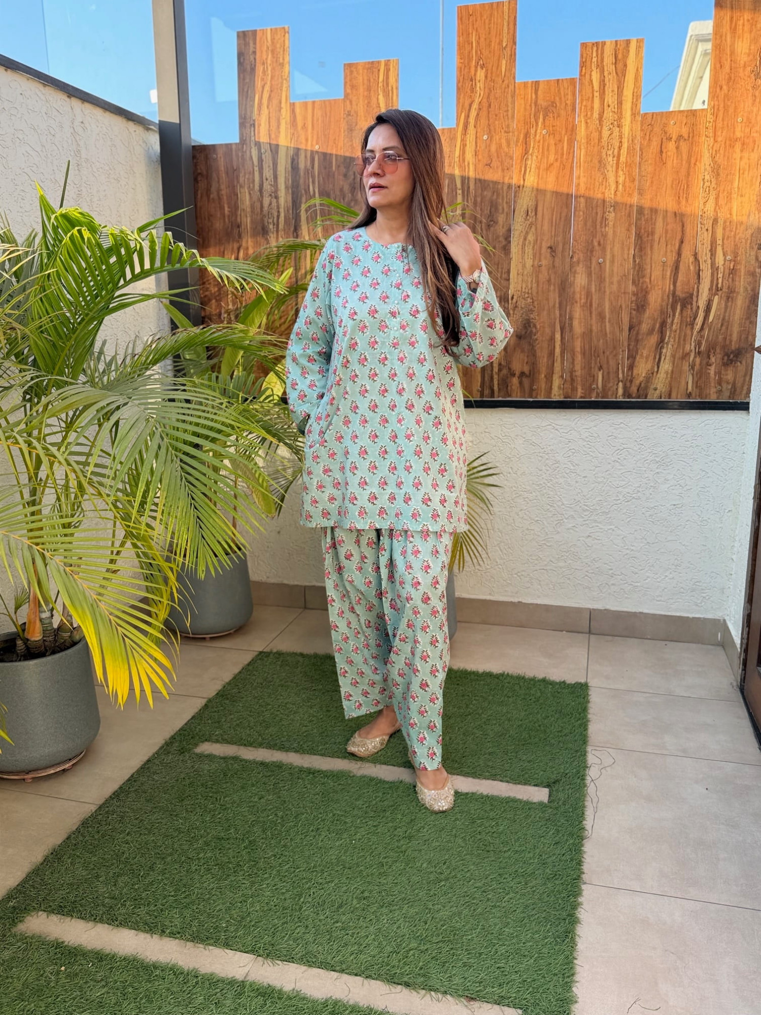 Teena Cotton Co-ord Set