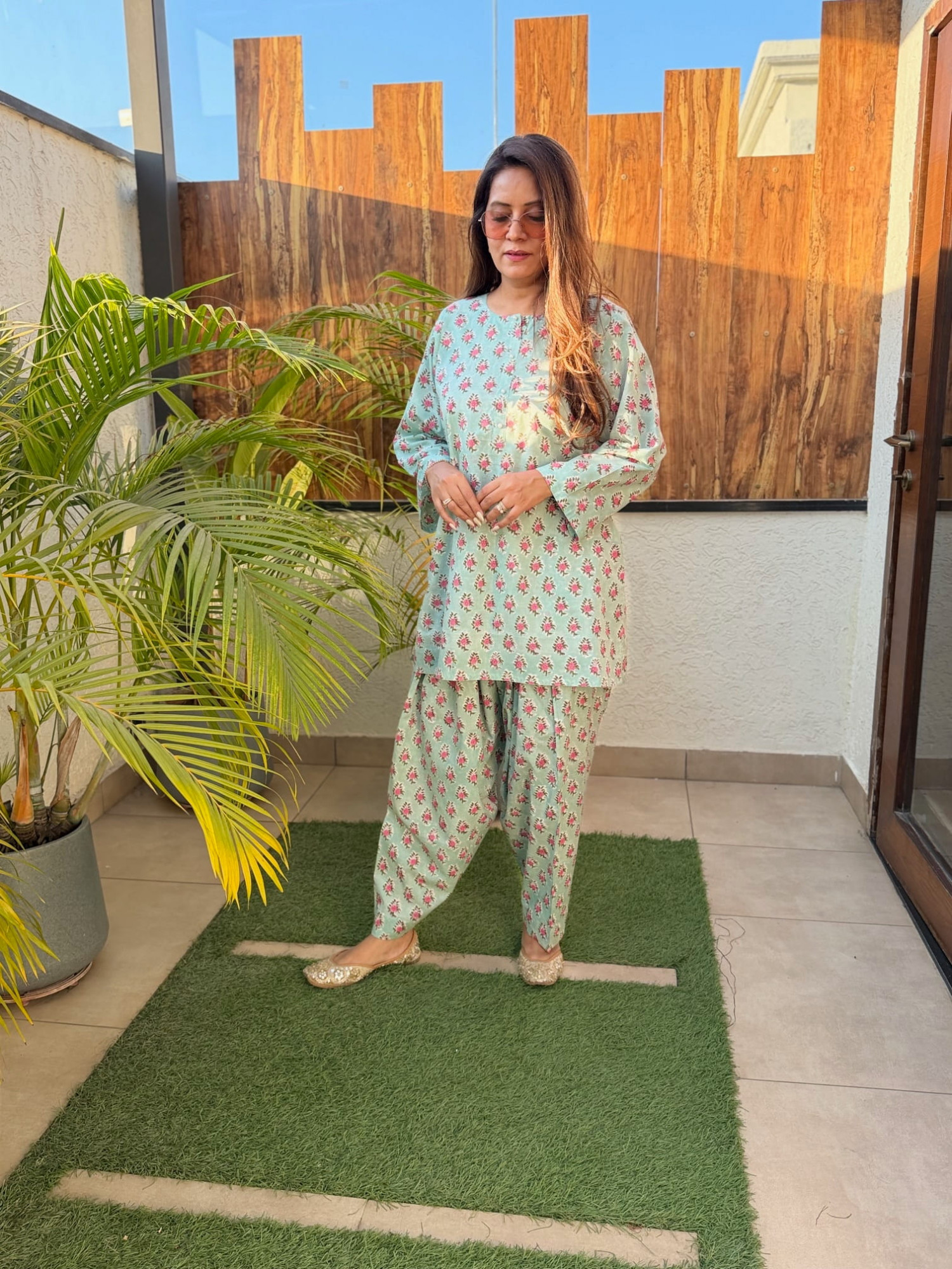 Teena Cotton Co-ord Set