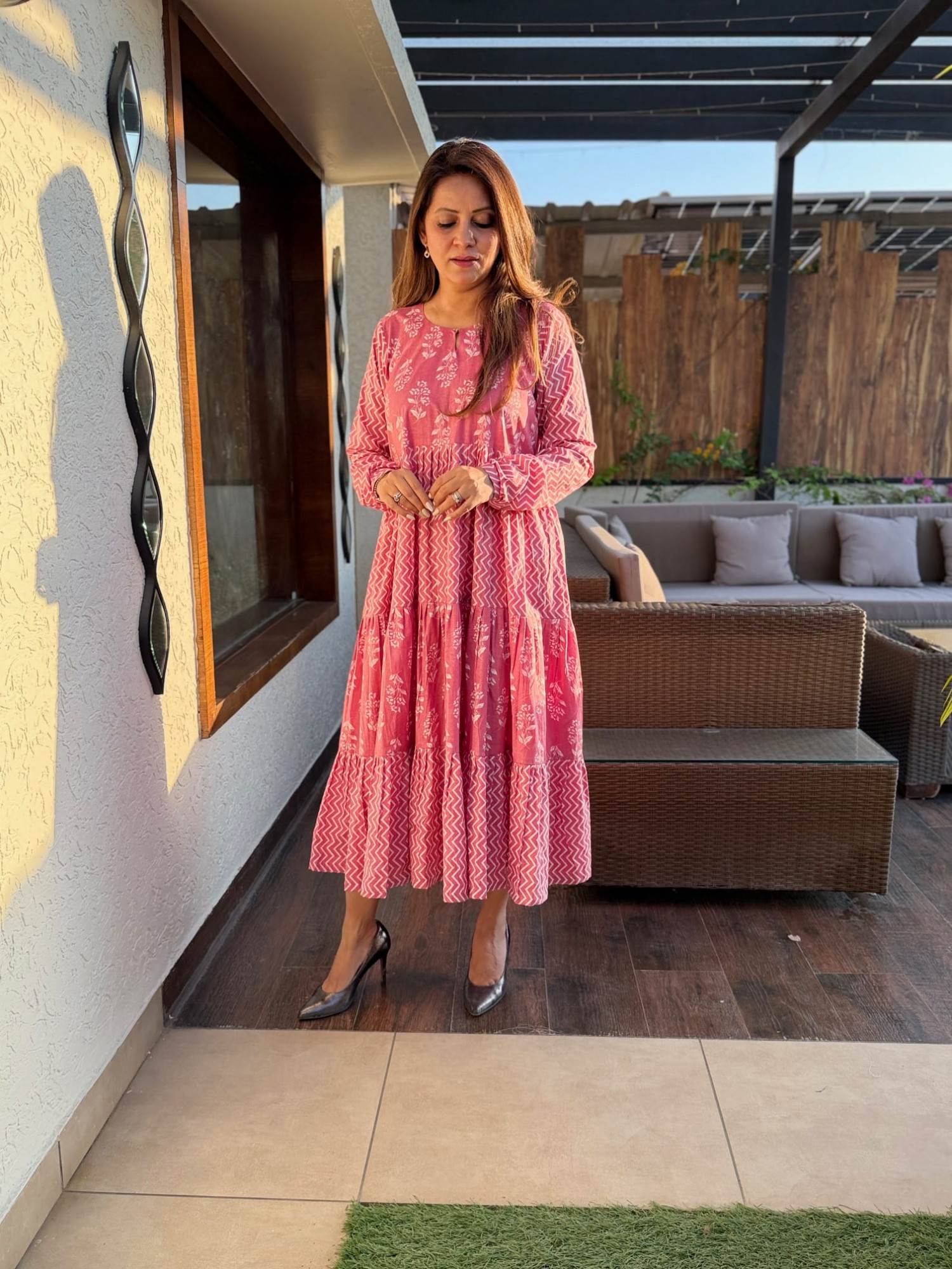 Rangrez Cotton Dress