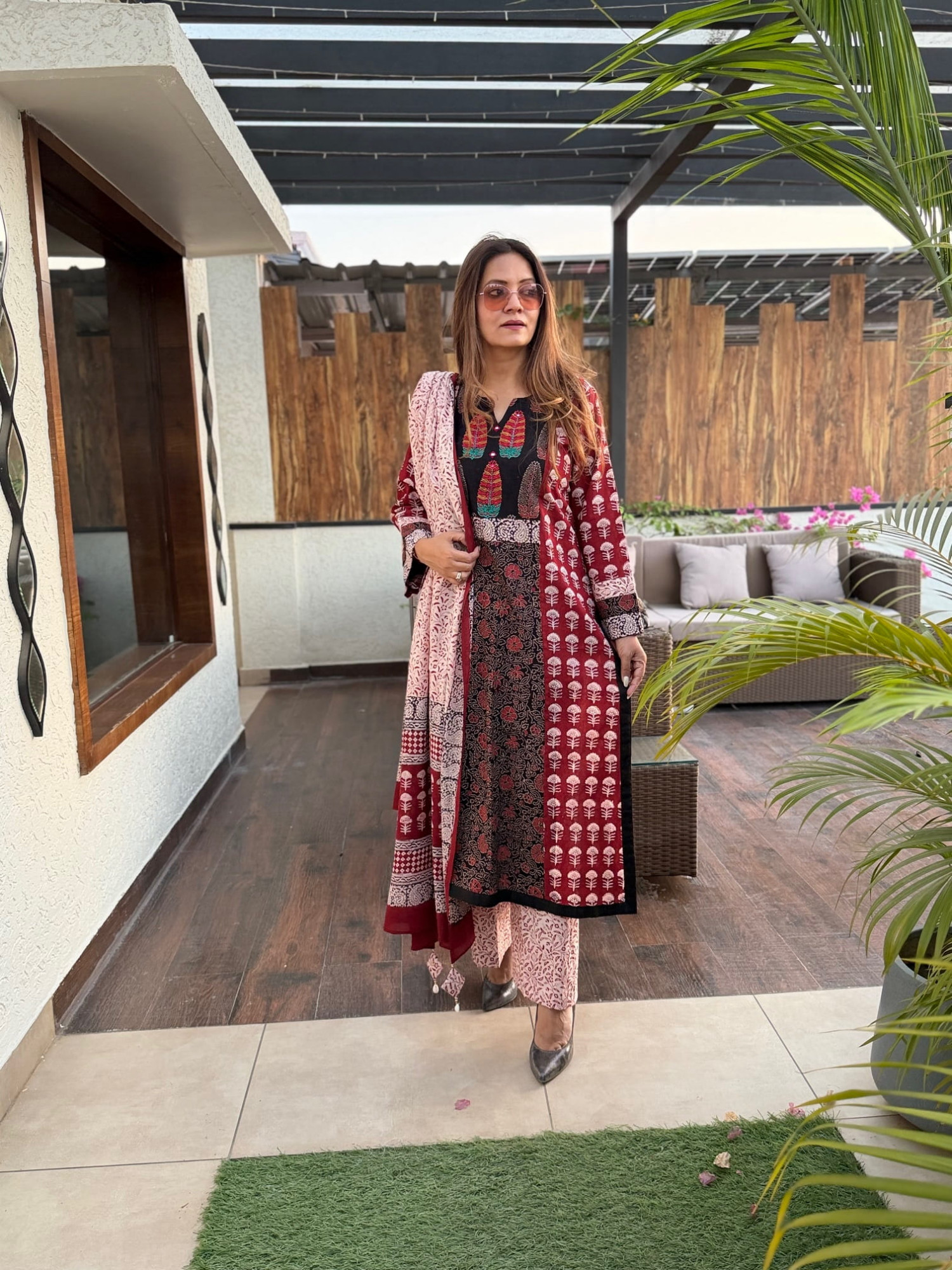 Bagh Cotton Suit